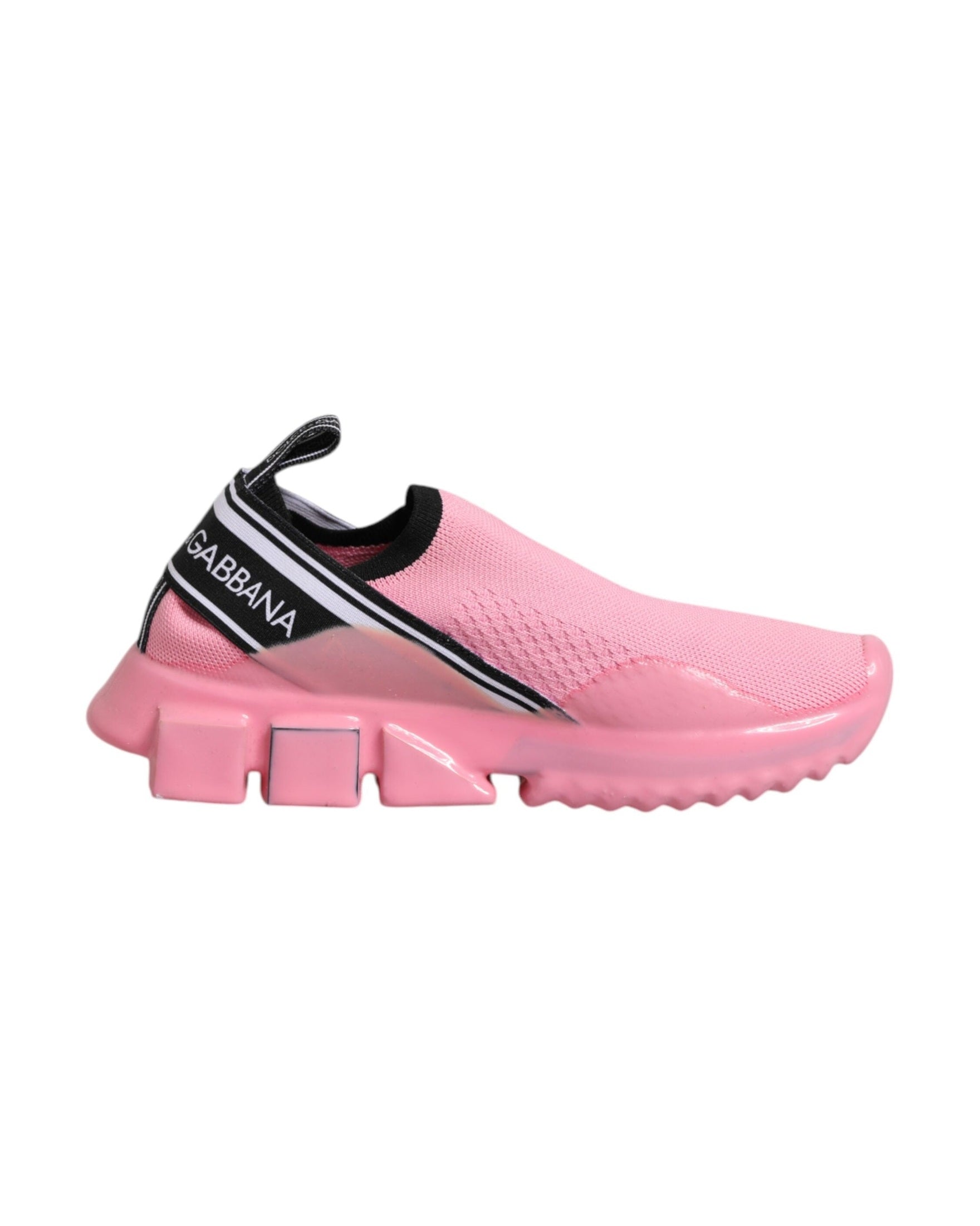 Dolce & Gabbana Pink Sorrento Low Top Women Sneakers Shoes Glam Steals