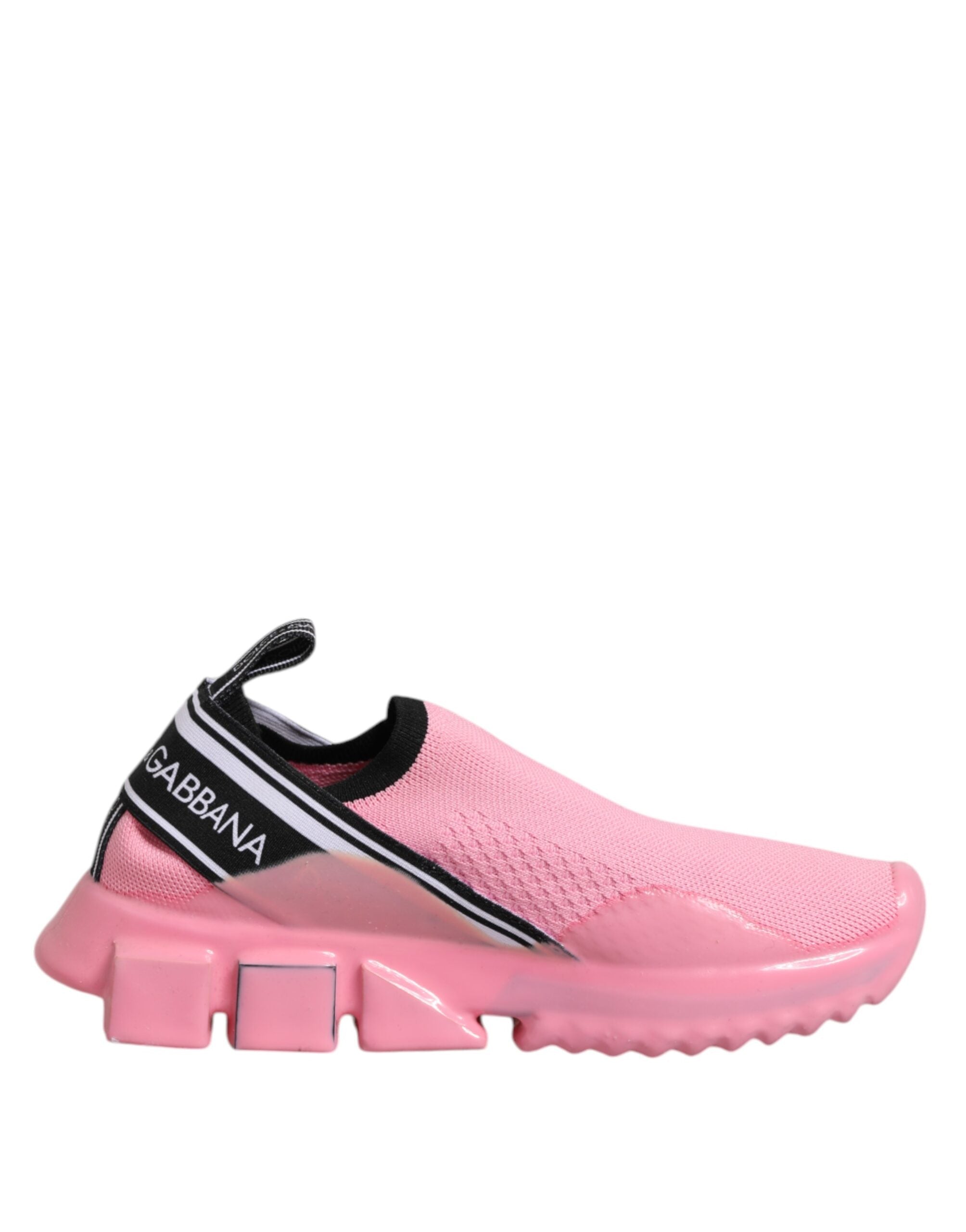 Dolce & Gabbana Pink Sorrento Low Top Women Sneakers Shoes Glam Steals