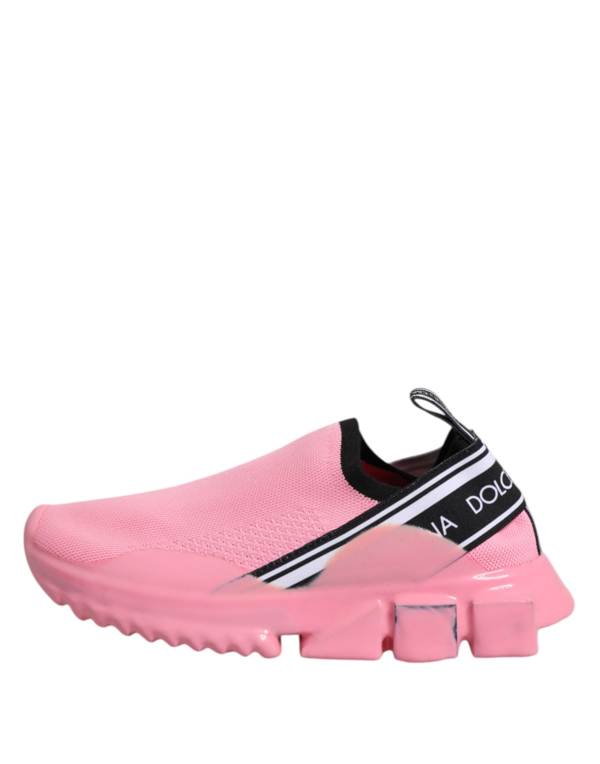 Dolce & Gabbana Pink Sorrento Low Top Women Sneakers Shoes Glam Steals