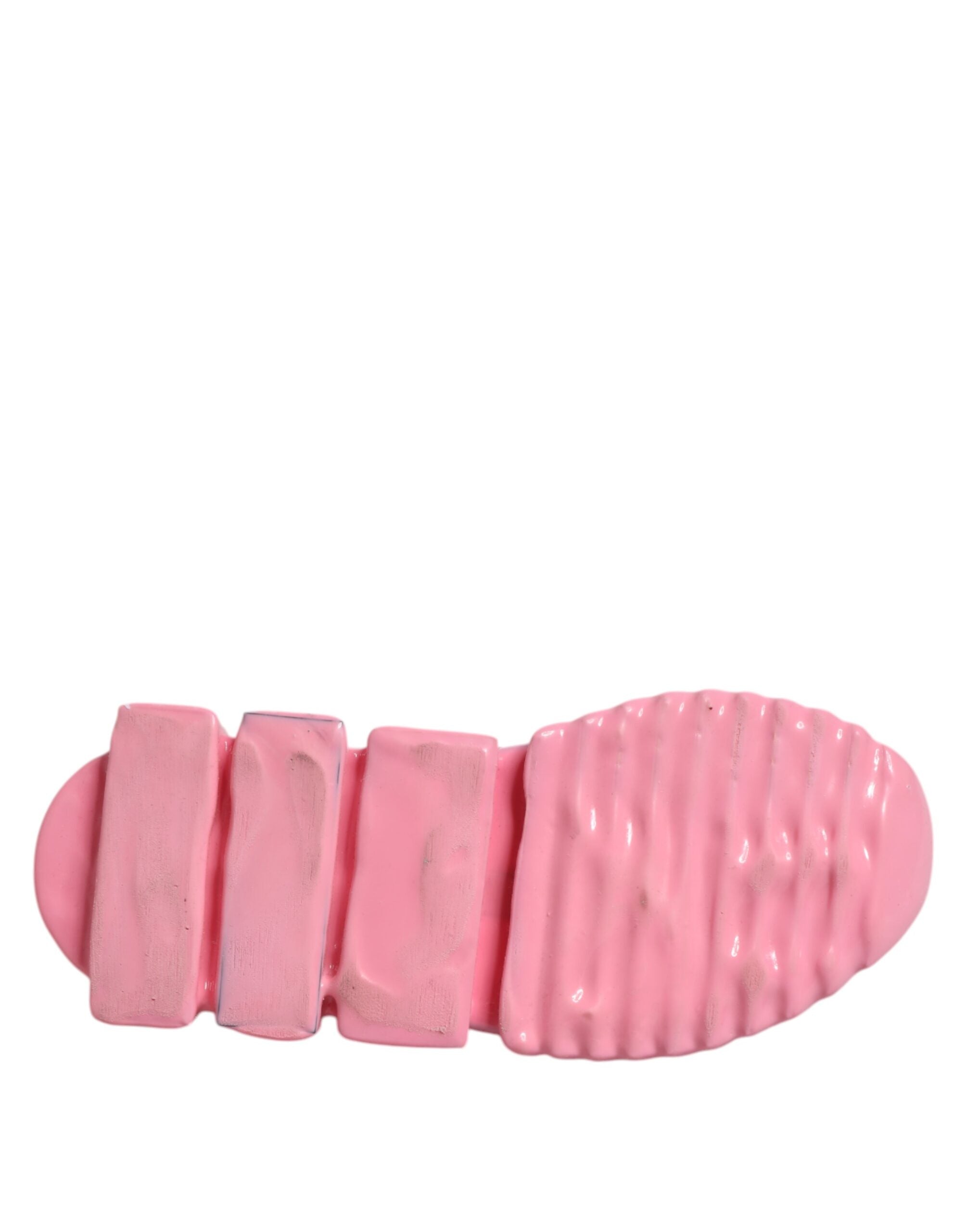 Dolce & Gabbana Pink Sorrento Low Top Women Sneakers Shoes Glam Steals