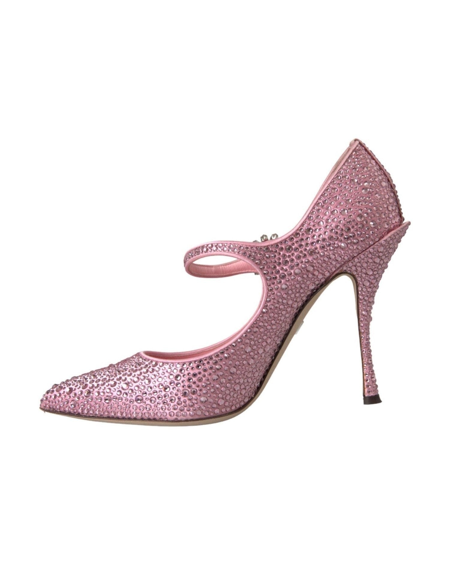 Dolce & Gabbana Pink Strass Crystal Heels Pumps Shoes Glam Steals