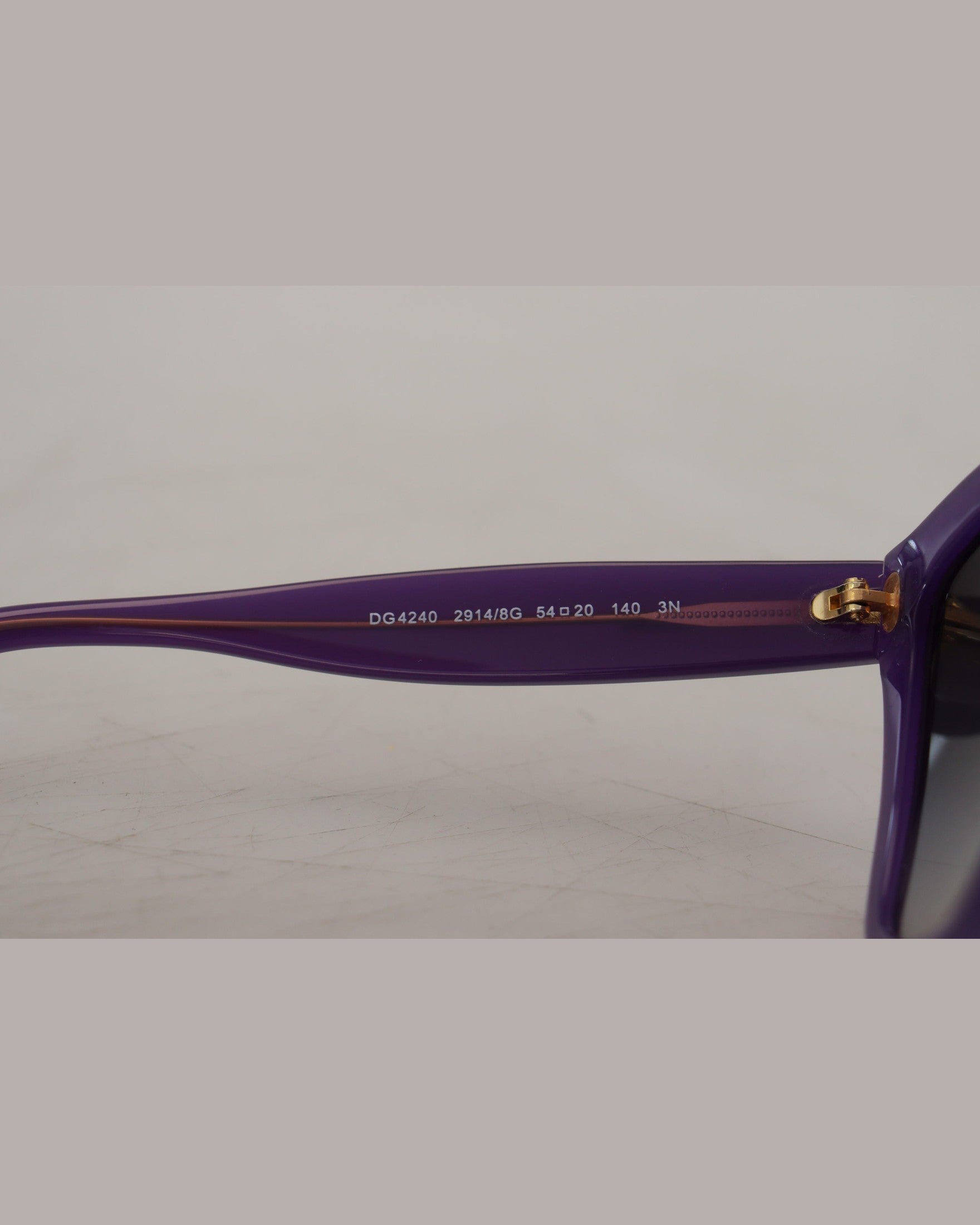 Dolce & Gabbana Purple Acetate Square Full Rim Dg4240 Sunglasses Glam Steals