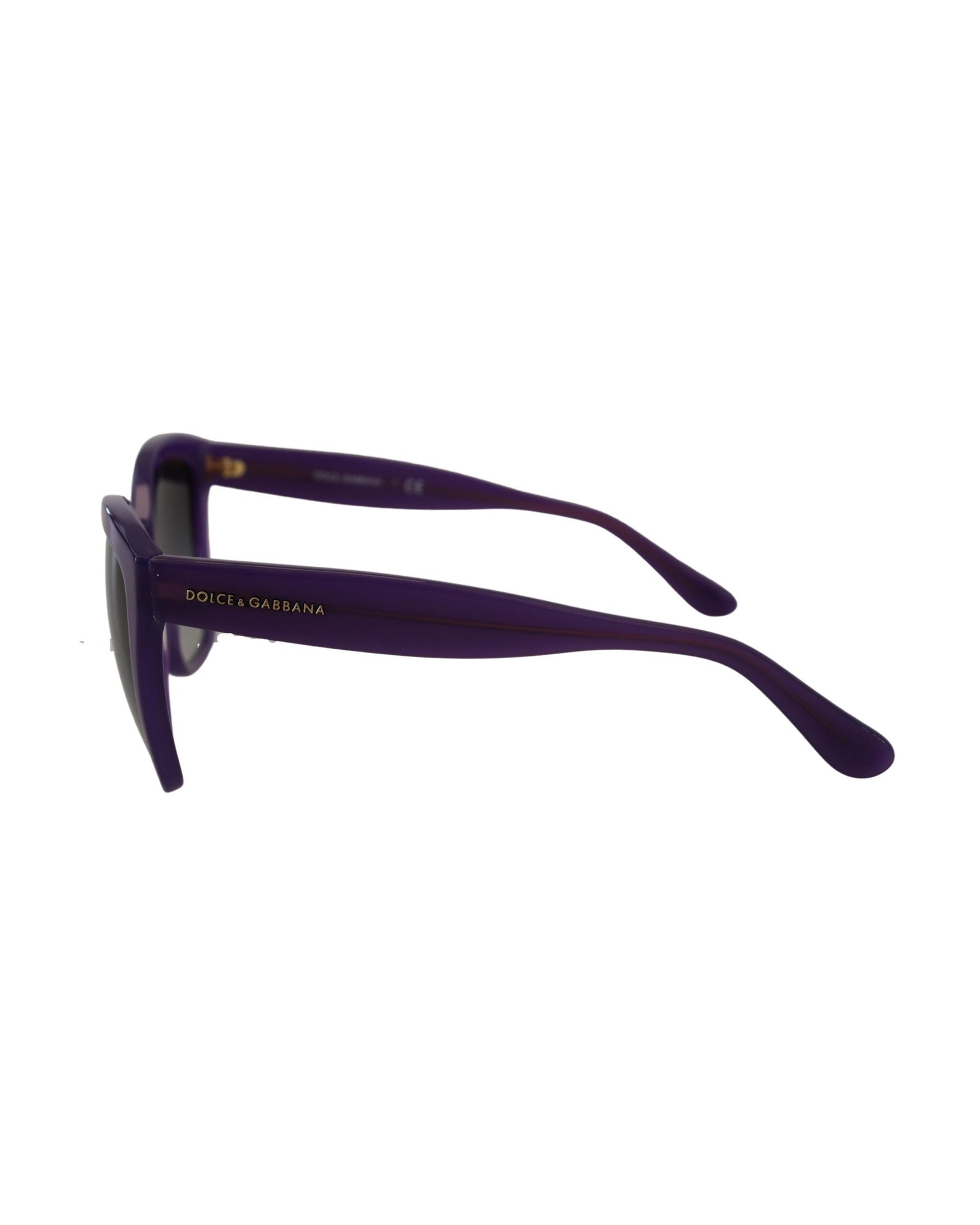 Dolce & Gabbana Purple Acetate Square Full Rim Dg4240 Sunglasses Glam Steals