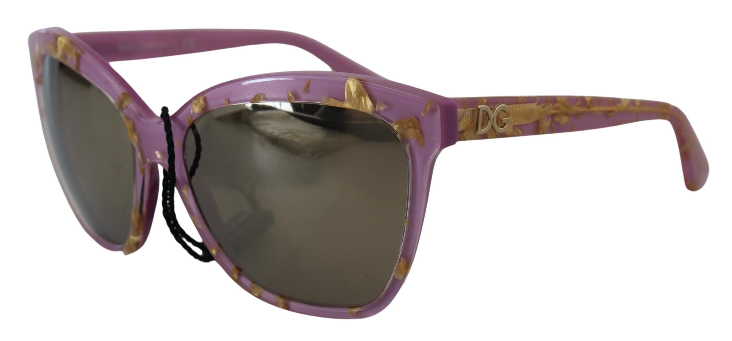 Dolce & Gabbana Purple Acetate Sunglasses Glam Steals