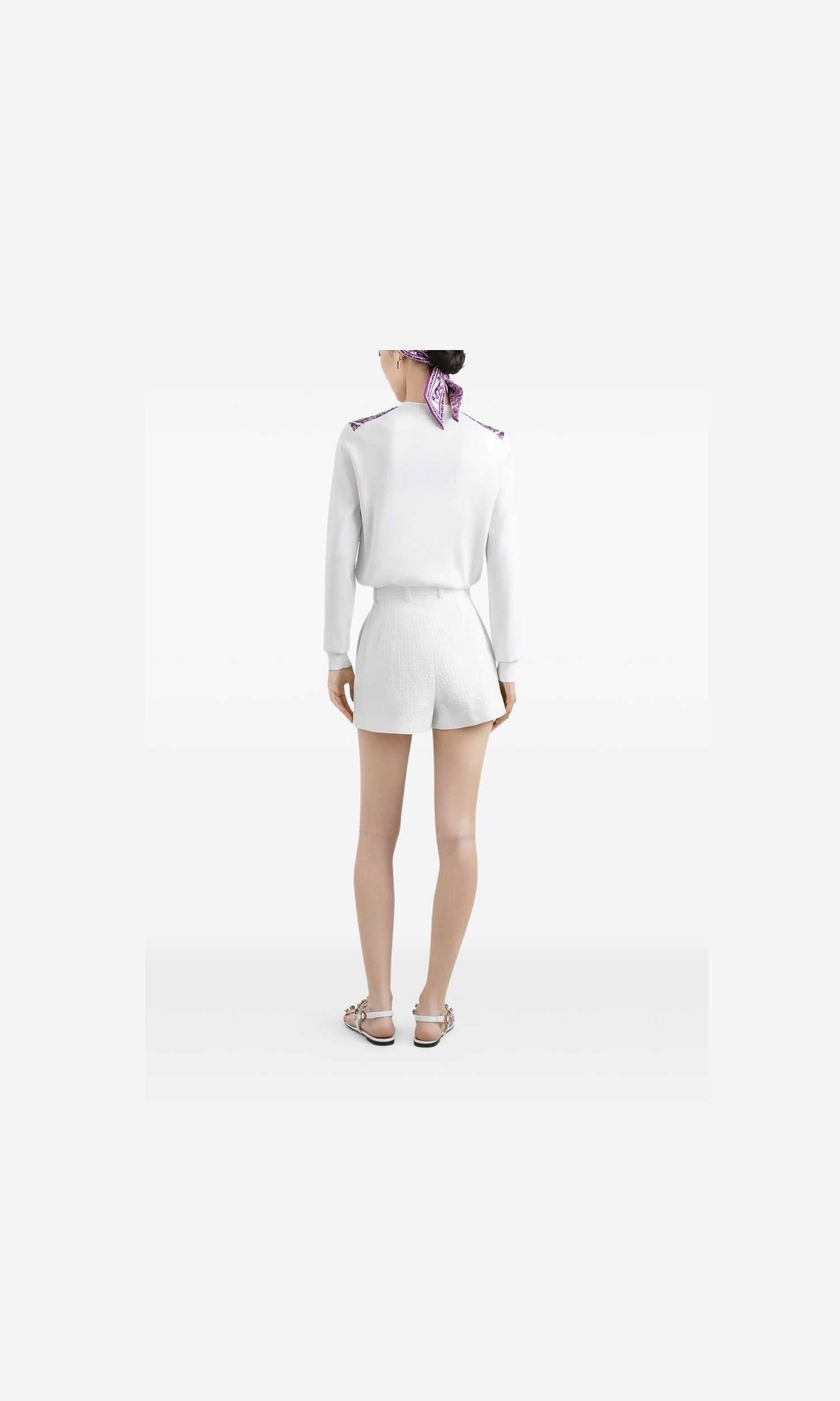 Dolce & Gabbana Purple Sweater Glam Steals