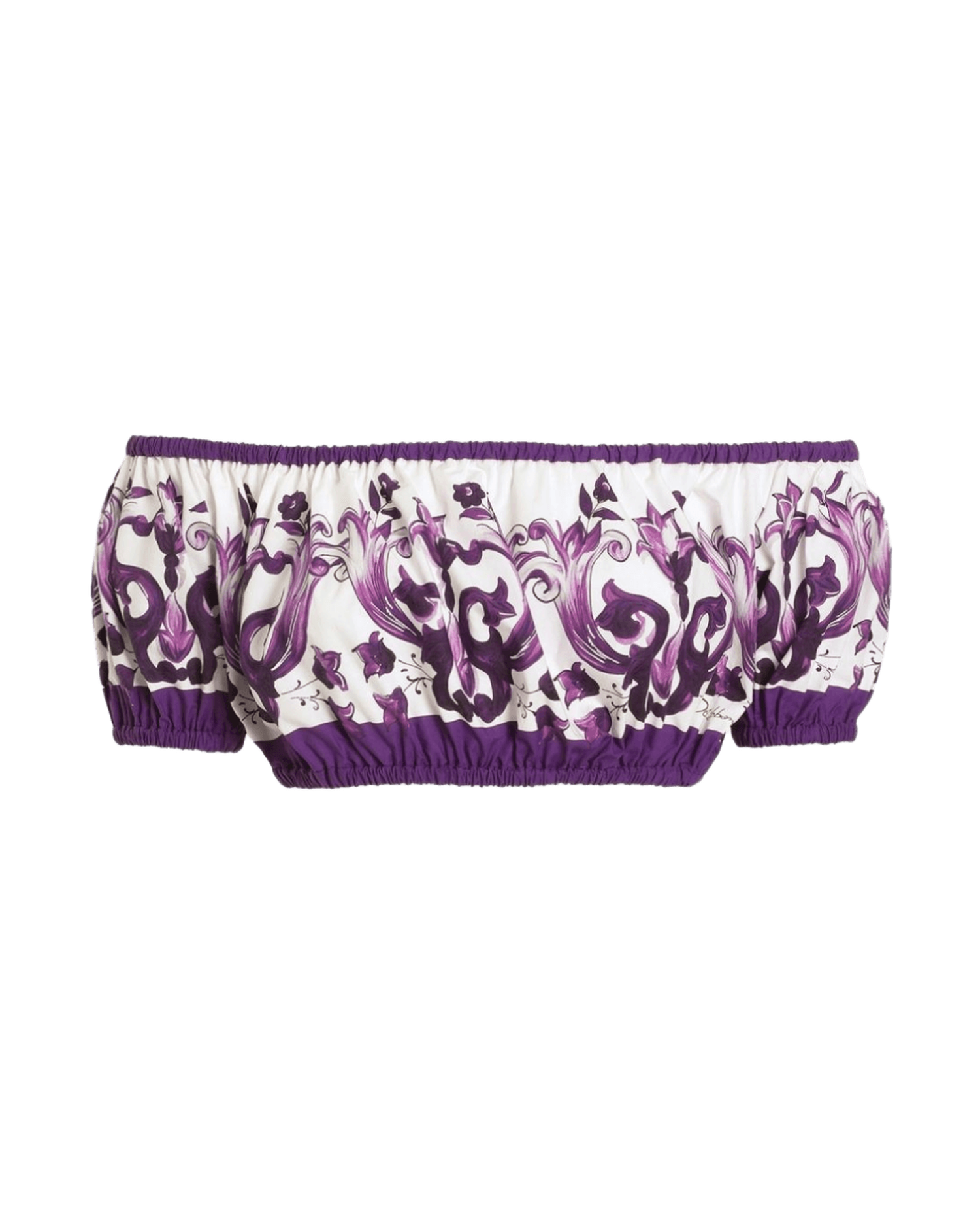 Dolce & Gabbana Purple Top Glam Steals
