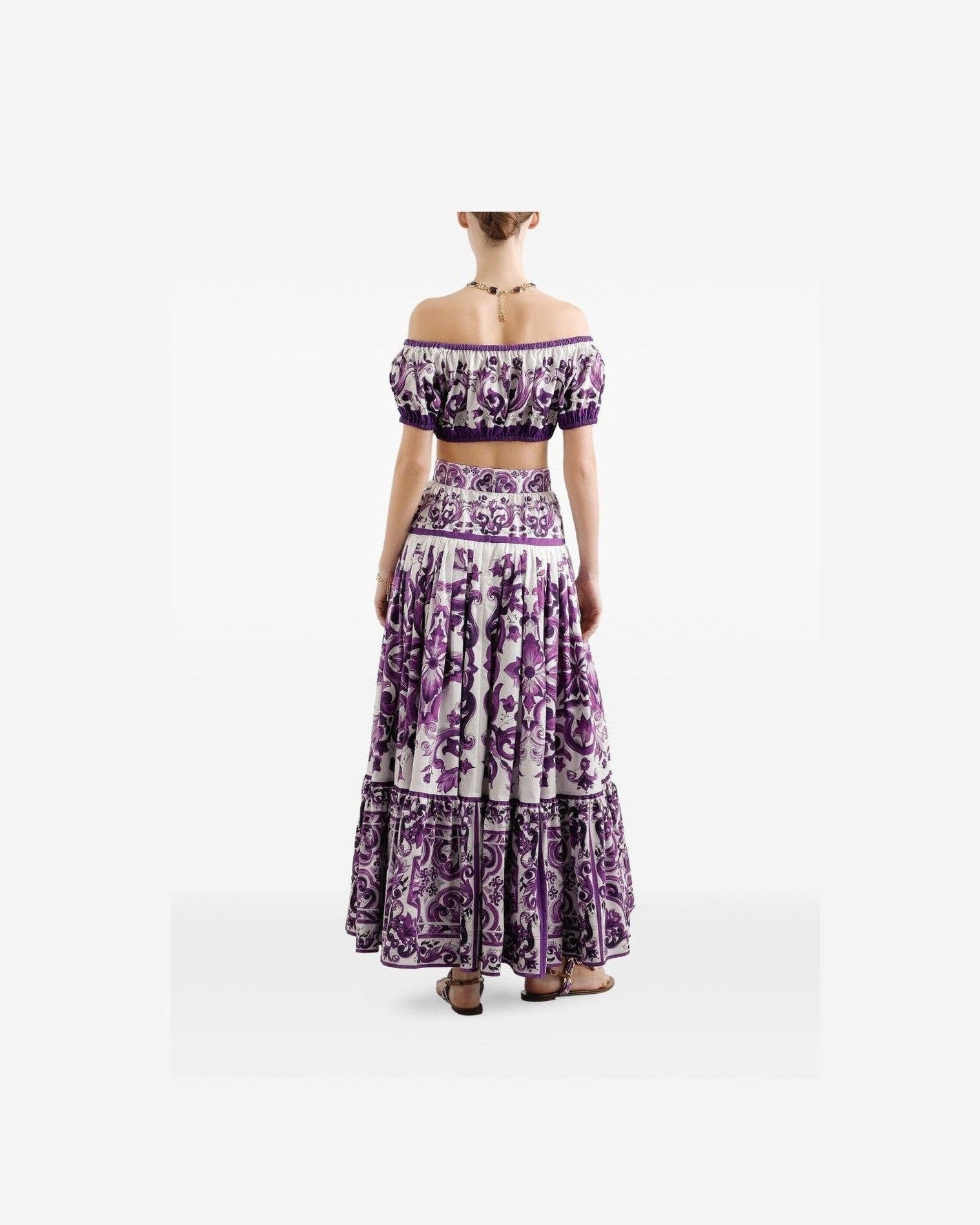 Dolce & Gabbana Purple Top Glam Steals
