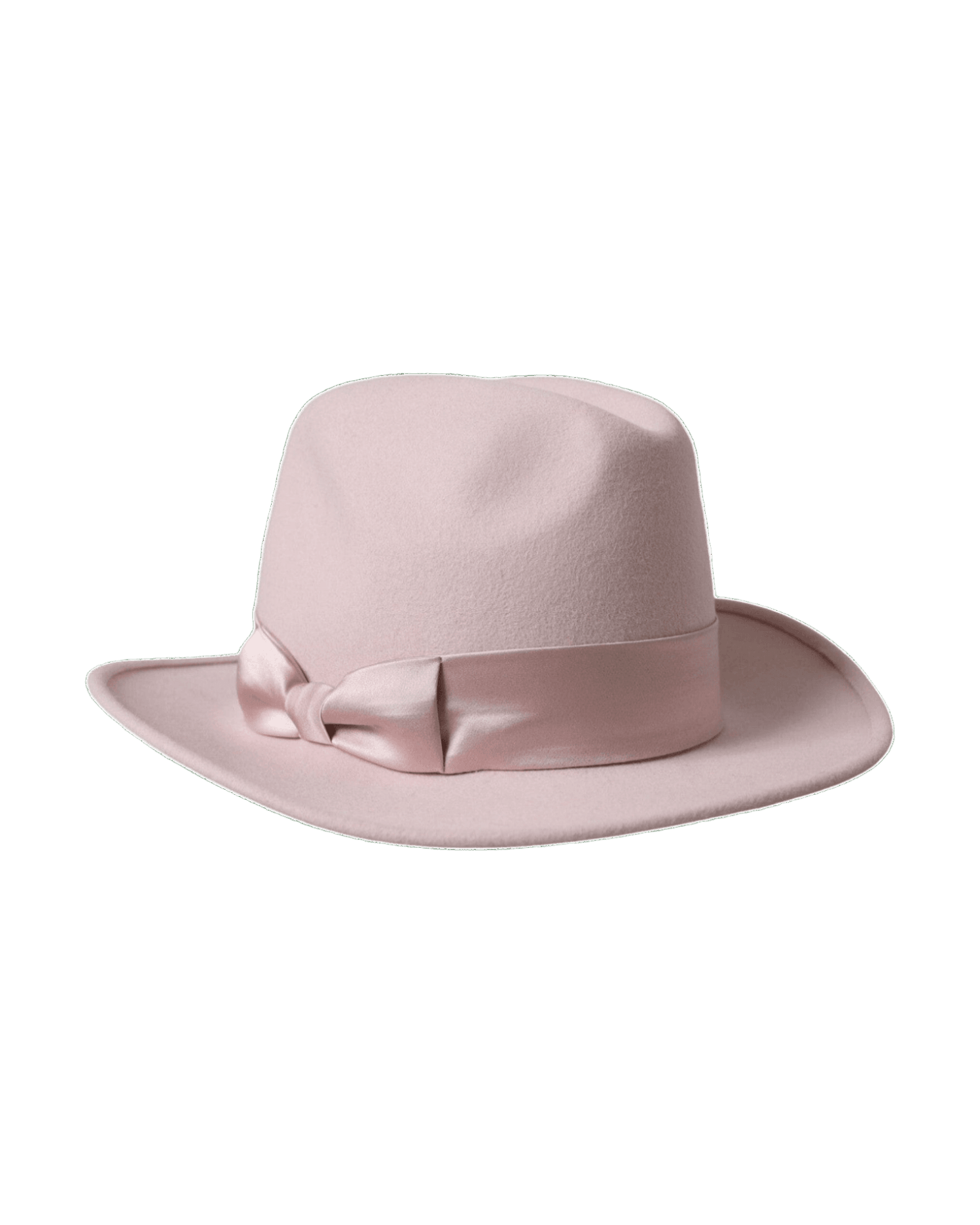 Dolce & Gabbana Pink Rabbit Fedora Tril Women Hat Hats