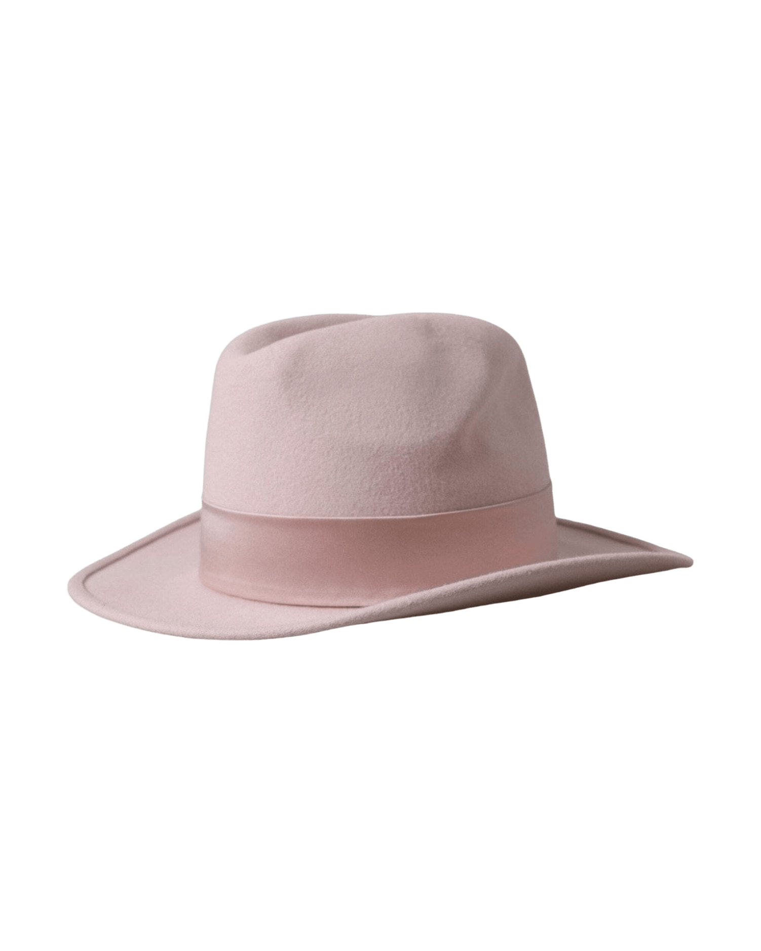 Dolce & Gabbana Pink Rabbit Fedora Tril Women Hat Hats