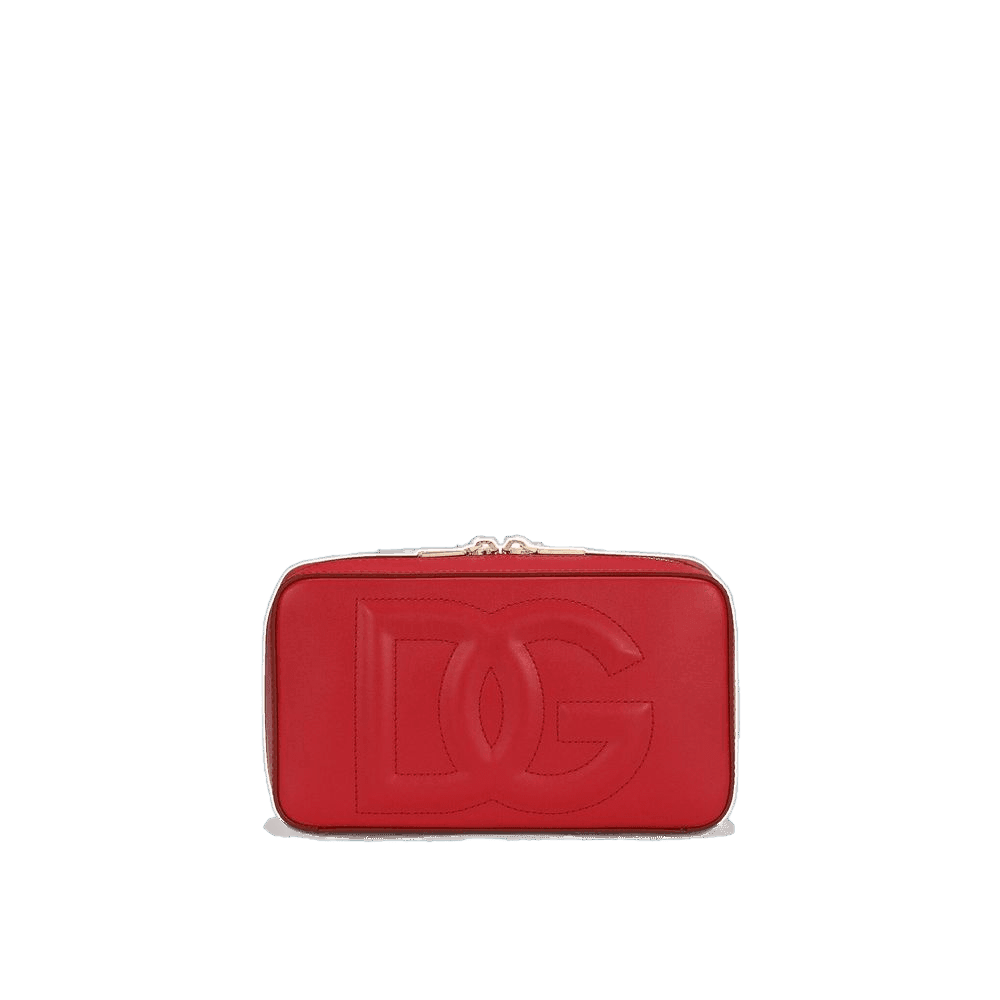 Dolce & Gabbana Red Calfskin Crossbody Bag Glam Steals