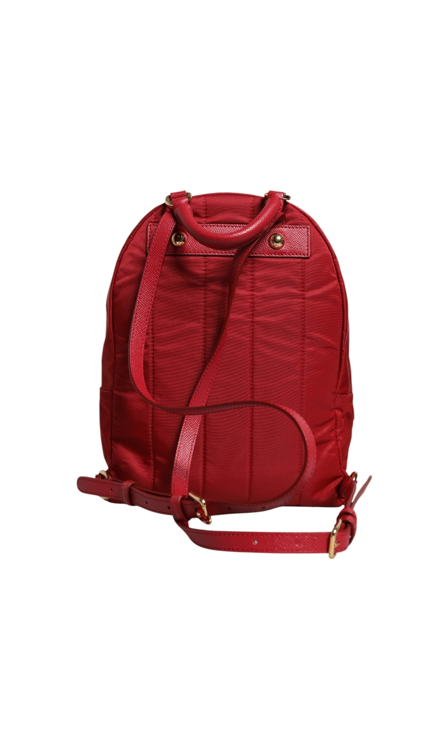 Dolce & Gabbana Red #Dgfamily Vulcano Embellishment Backpack Bag Glam Steals
