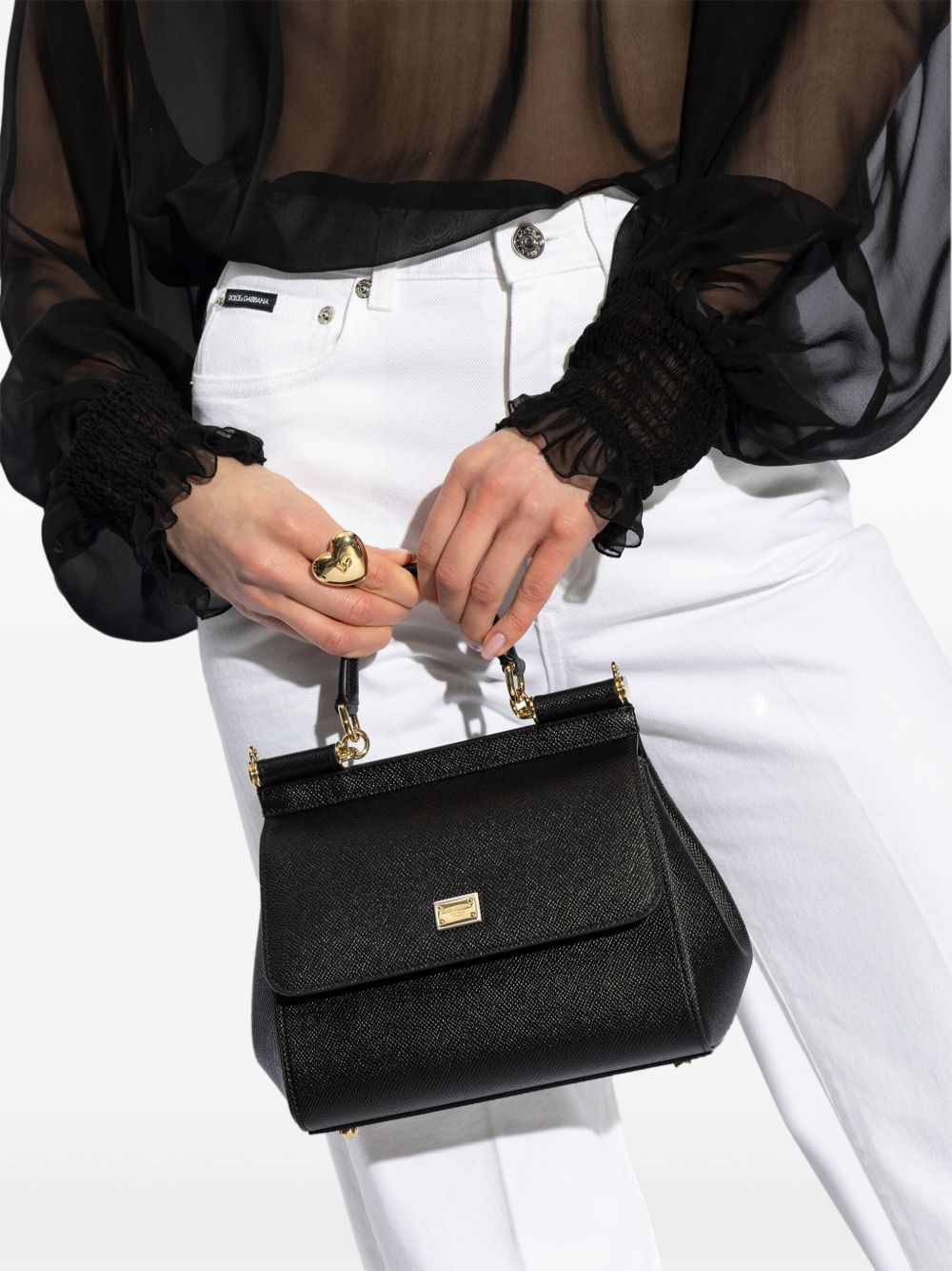 Dolce & Gabbana Sicily Large Handbag Glam Steals