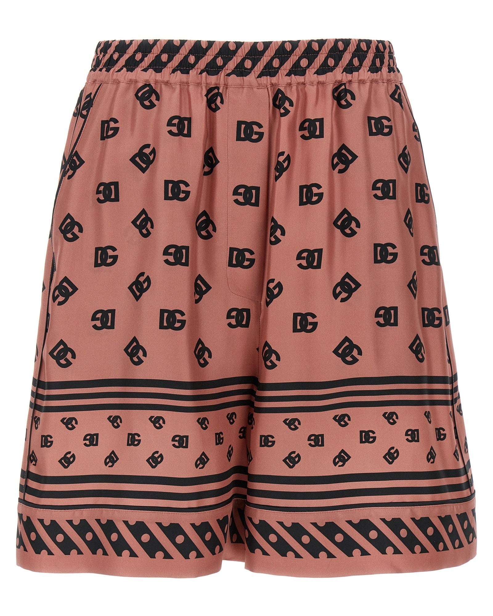 Dolce & Gabbana Silk Bermuda Shorts Glam Steals