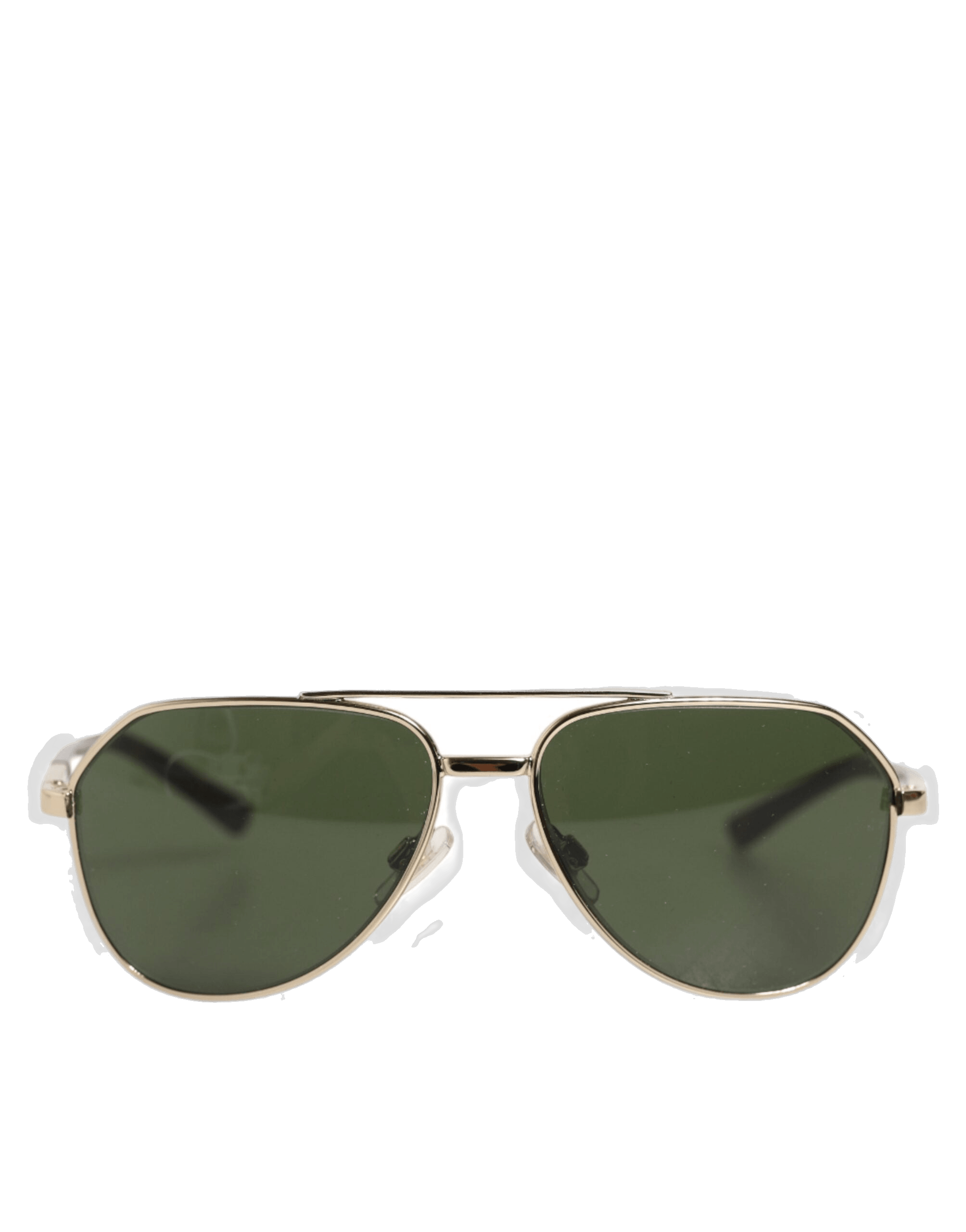 Dolce & Gabbana Silver Dg2125 Frame Aviator Shades Eyewear Sunglasses Glam Steals