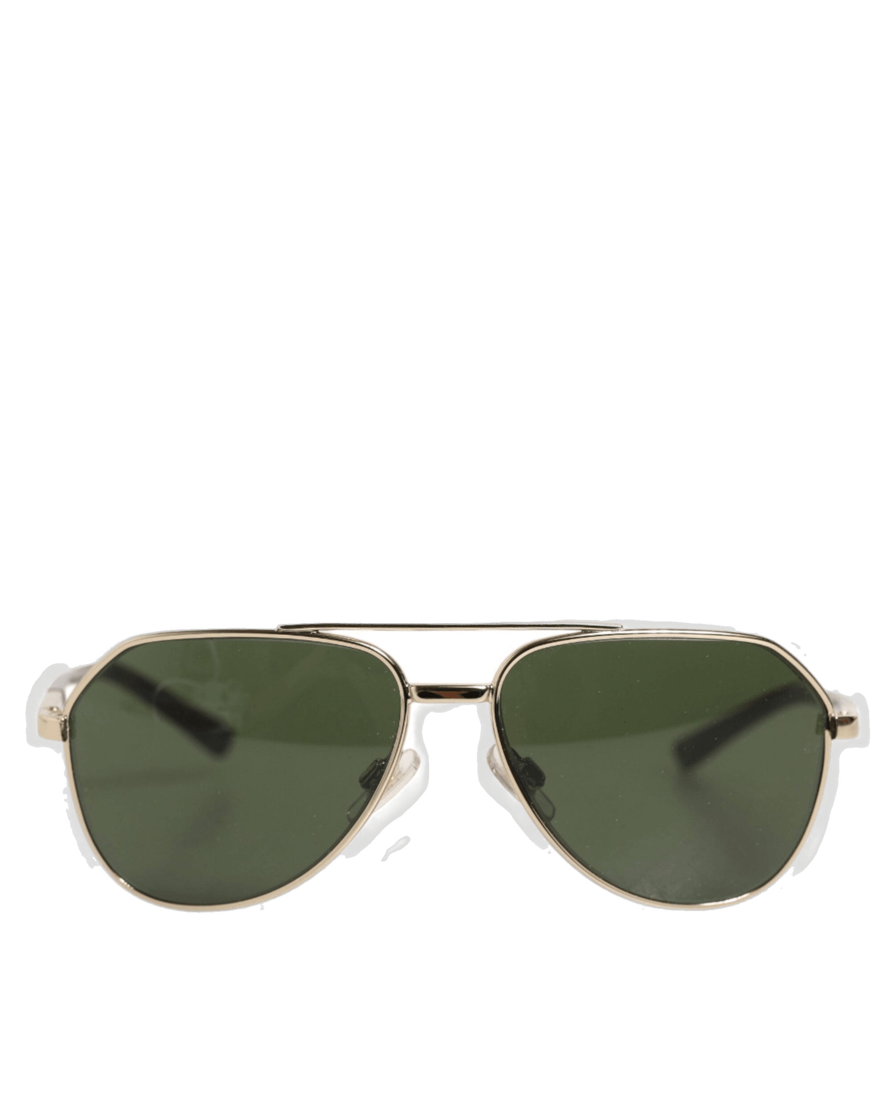Dolce & Gabbana Silver Dg2125 Frame Aviator Shades Eyewear Sunglasses Sunglasses