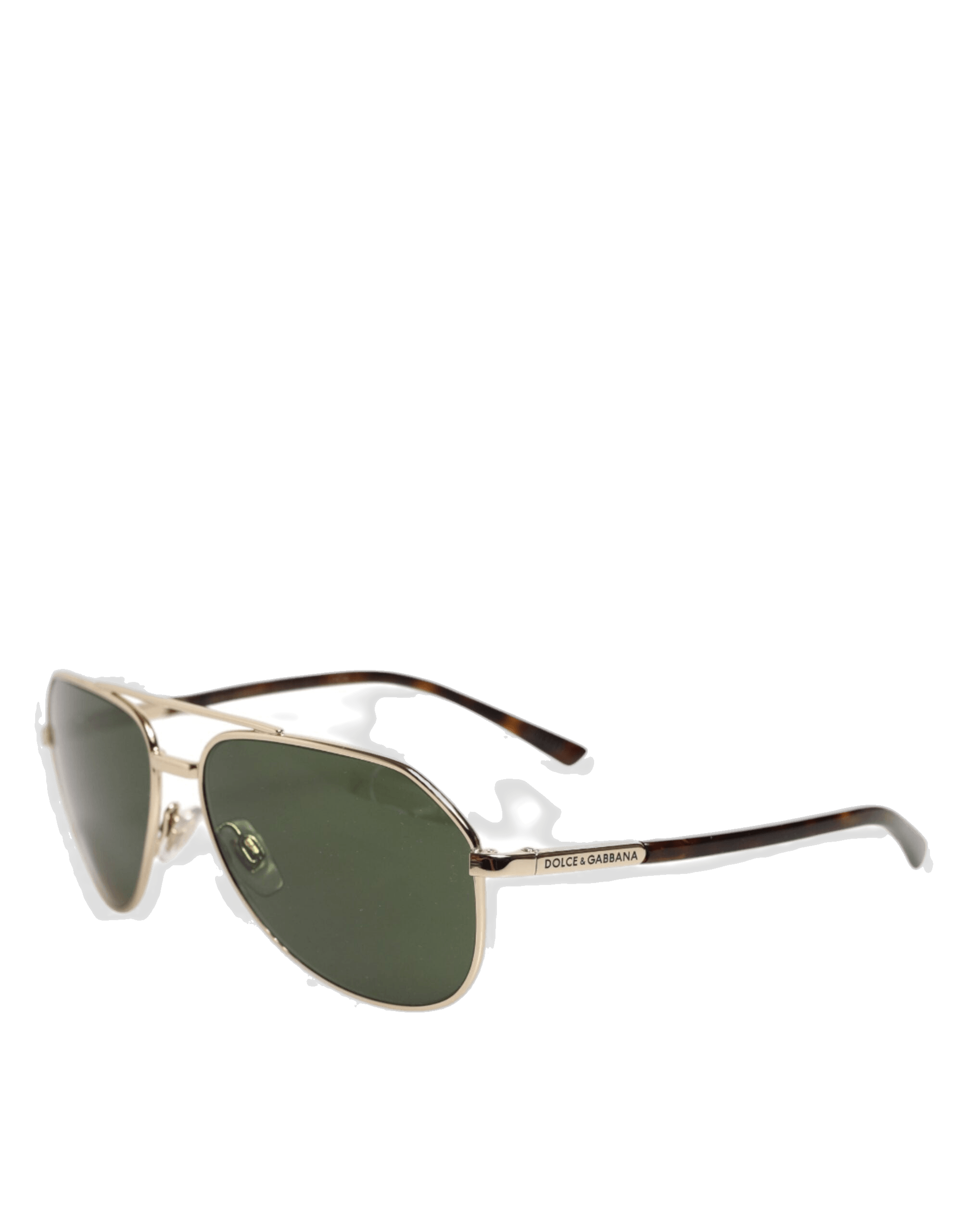 Dolce & Gabbana Silver Dg2125 Frame Aviator Shades Eyewear Sunglasses Glam Steals