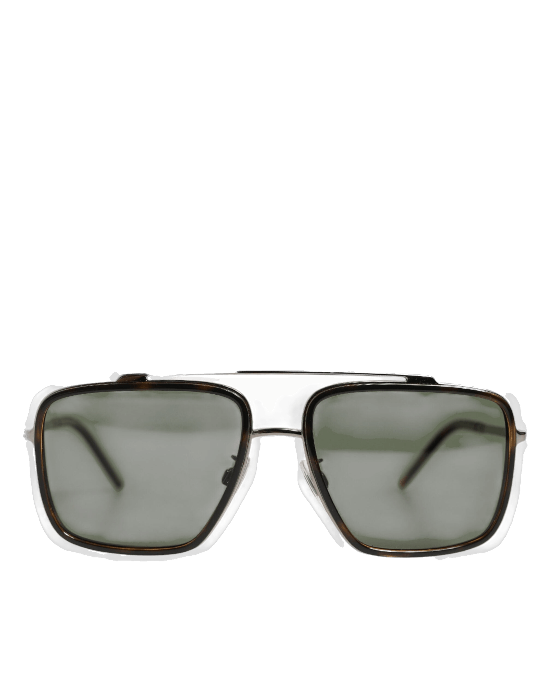 Dolce & Silver Gabbana Metal Frame Polarized Navigator Sunglasses Glam Steals