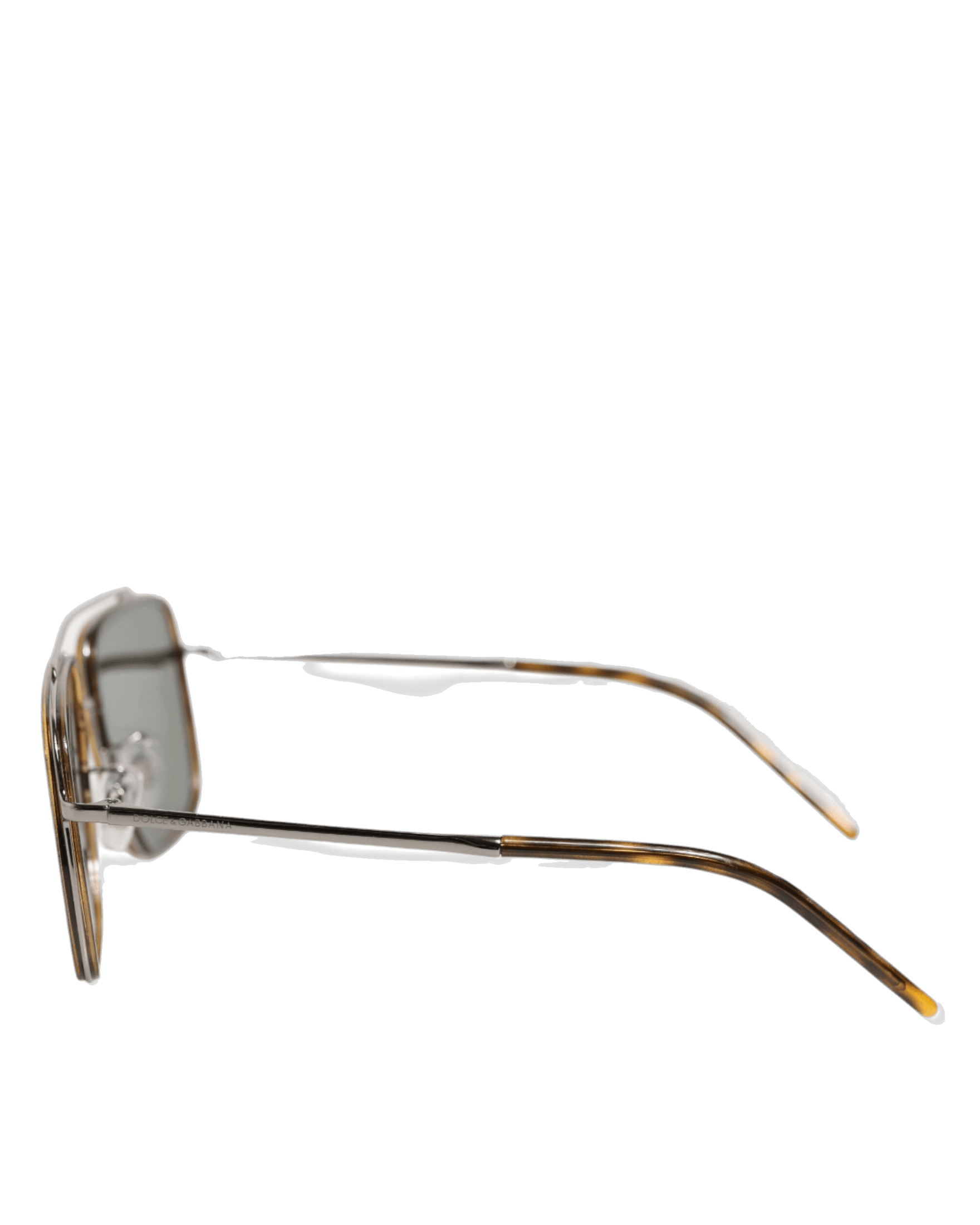 Dolce & Silver Gabbana Metal Frame Polarized Navigator Sunglasses Glam Steals