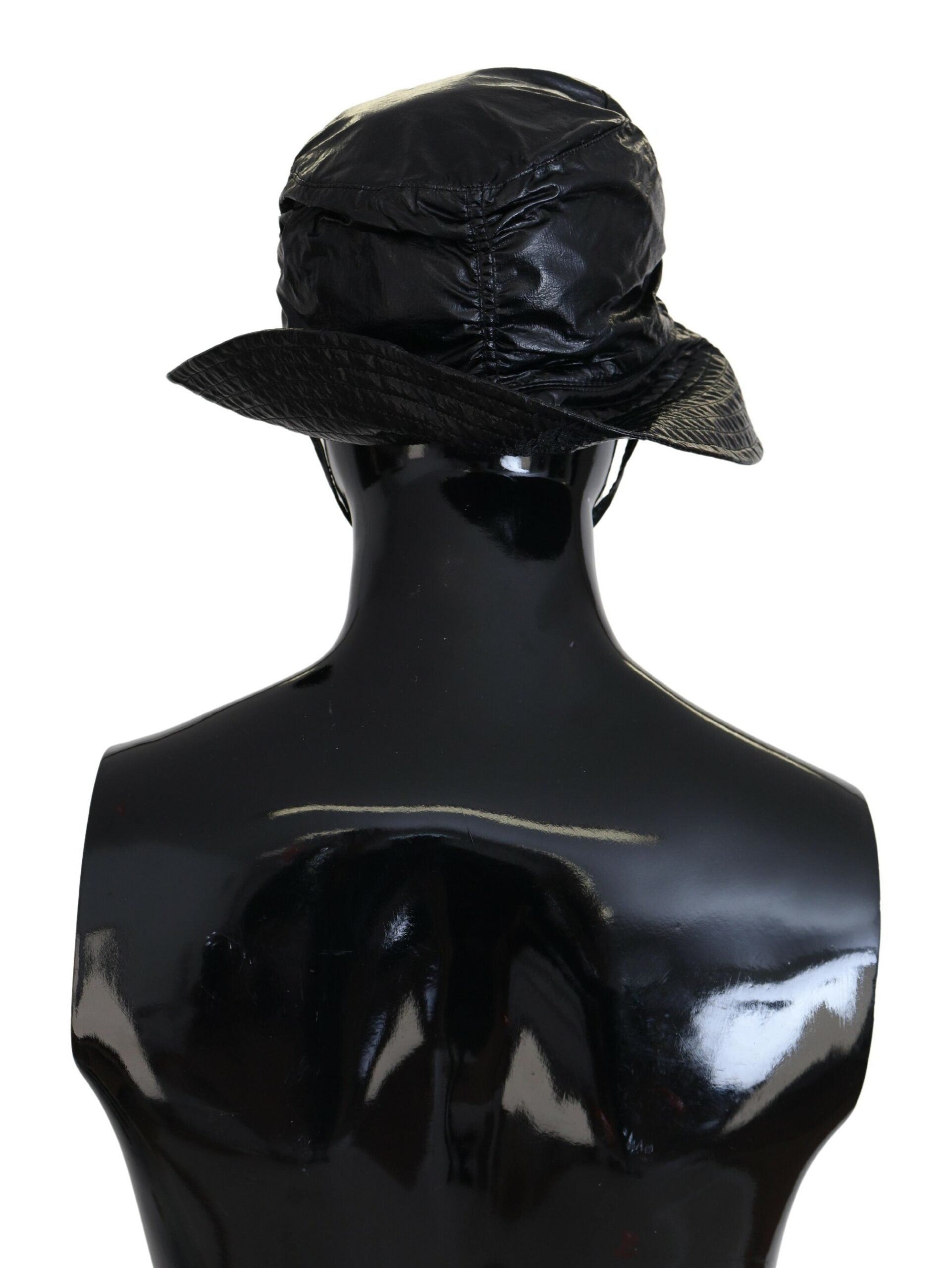 Dolce & Gabbana Sleek Bucket Cap With Logo Black Detail Glam Steals