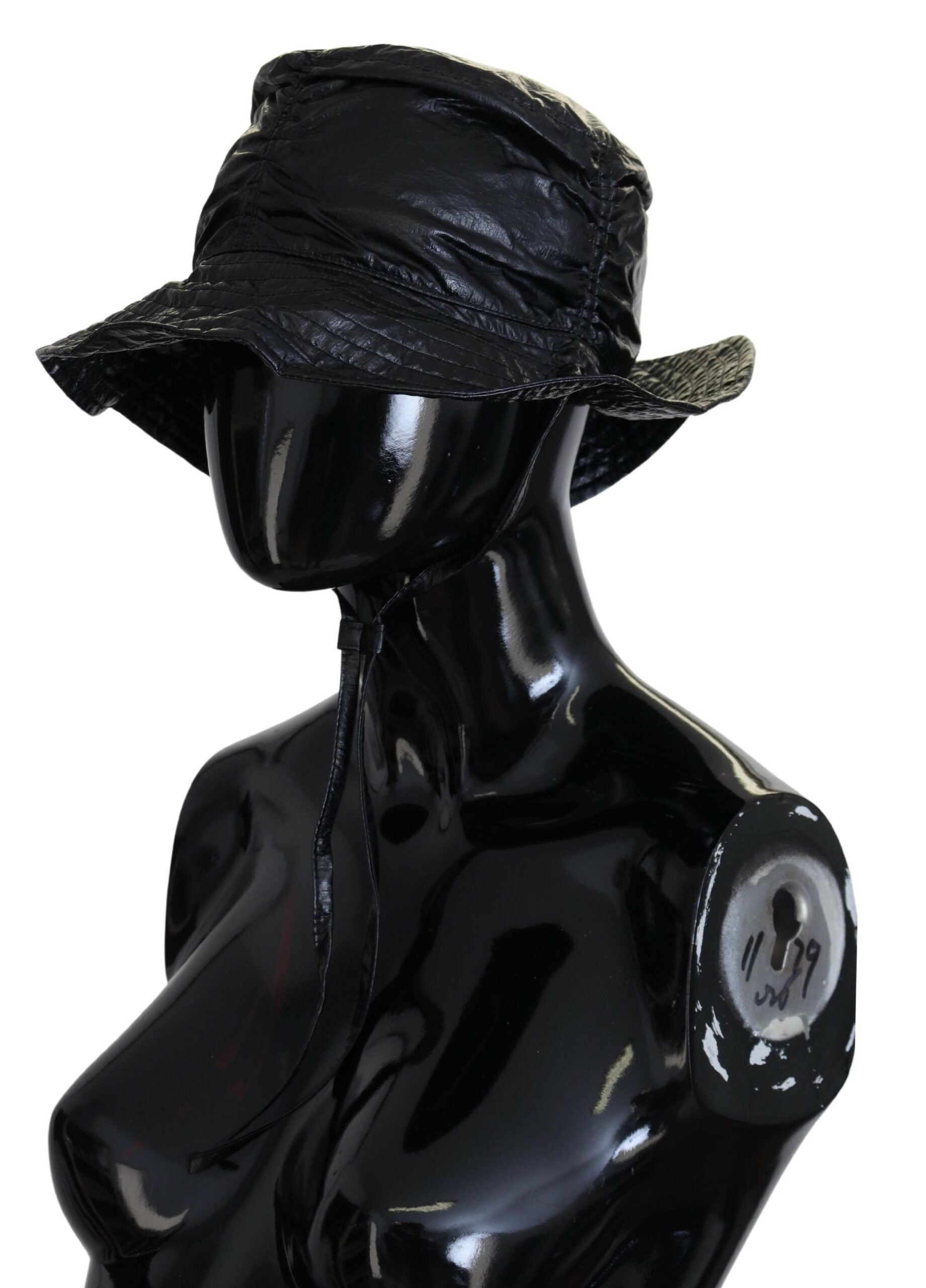 Dolce & Gabbana Sleek Bucket Cap With Logo Black Detail Glam Steals