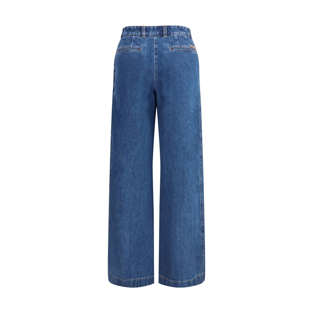 Dolce & Gabbana Straight Jeans with Pinces Glam Steals