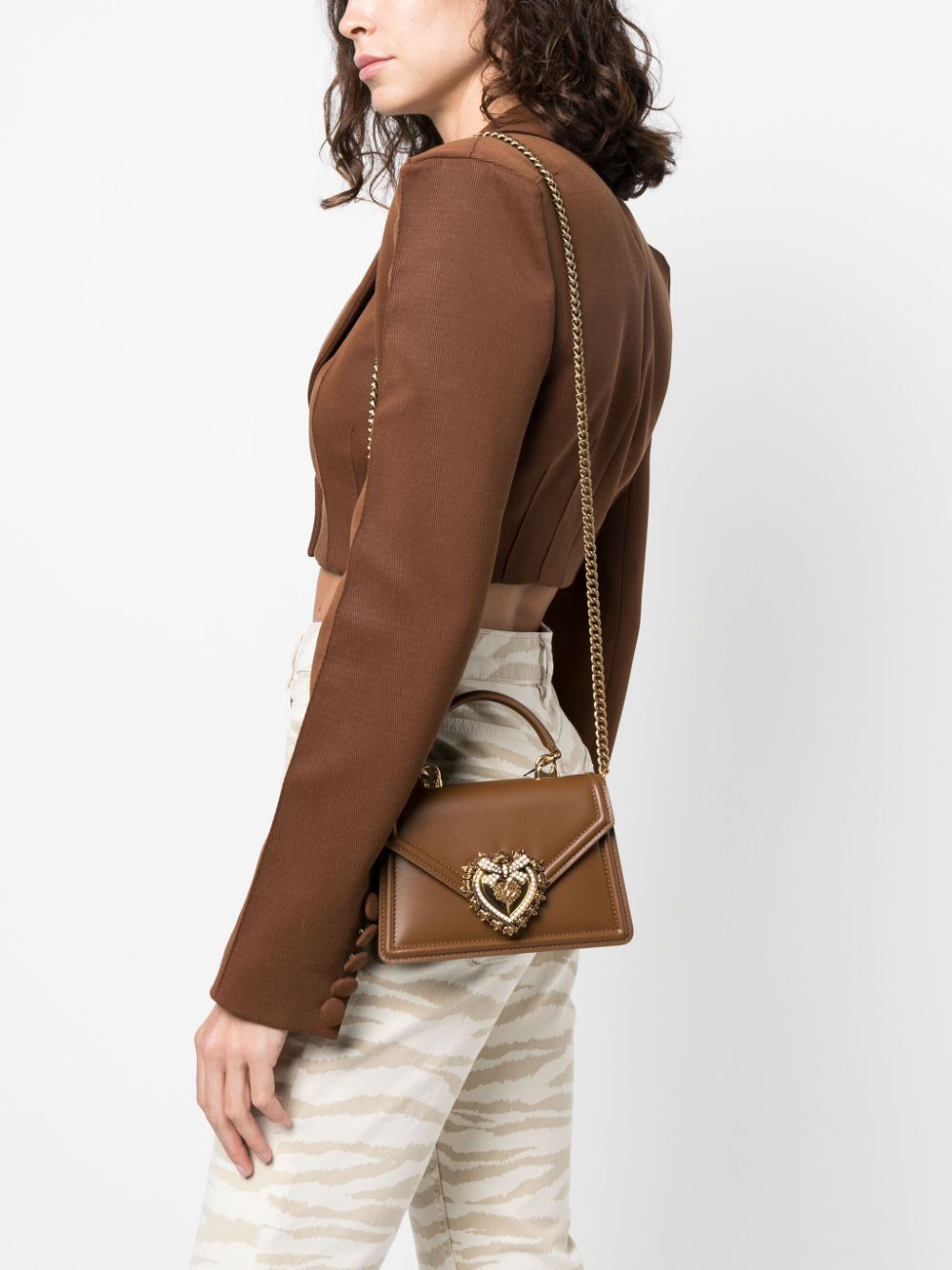 Dolce & Gabbana Top Handle Devotion Small Glam Steals