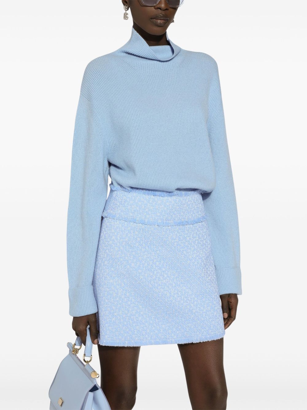 Dolce & Gabbana Tweed Mini Skirt Glam Steals