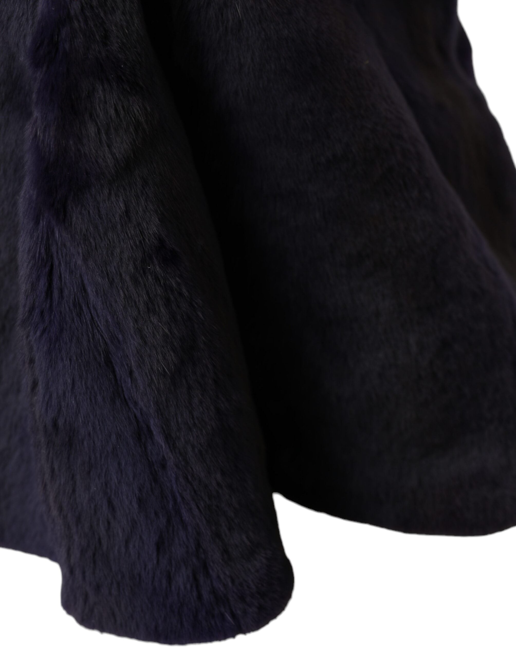Dolce & Gabbana Weasel Fur Whole Head Wrap Black Hat Glam Steals