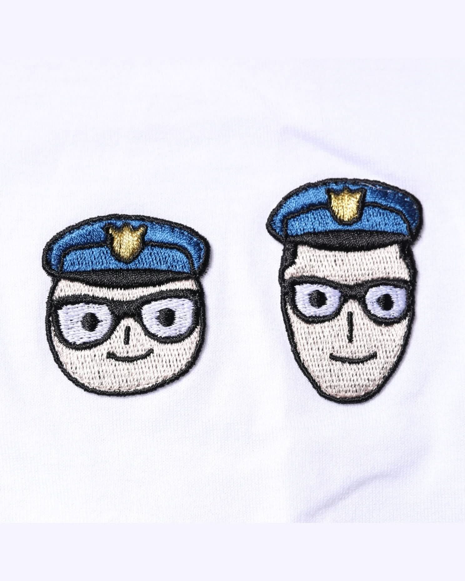 Dolce & Gabbana White Cotton Crew Neck T-Shirt T-Shirts