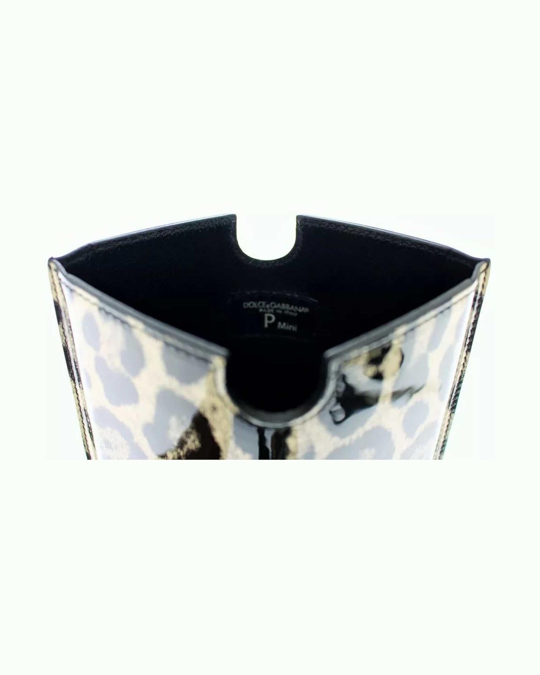 Dolce & Gabbana Leopard Pattern Leather Ebook Cover Tablet White Case Glam Steals