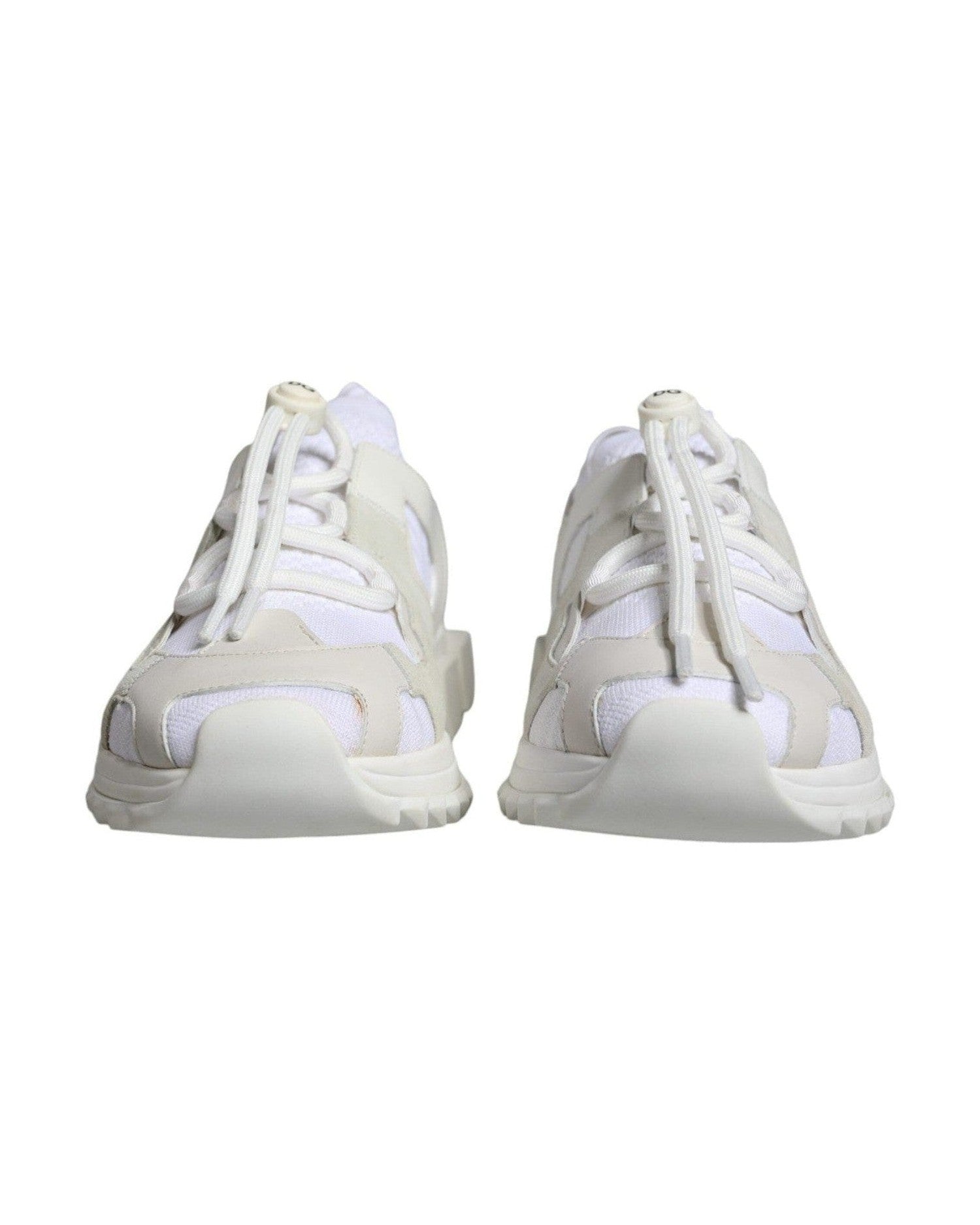 Dolce & Gabbana White Mesh Sorrento Trekking Sneakers Shoes Glam Steals