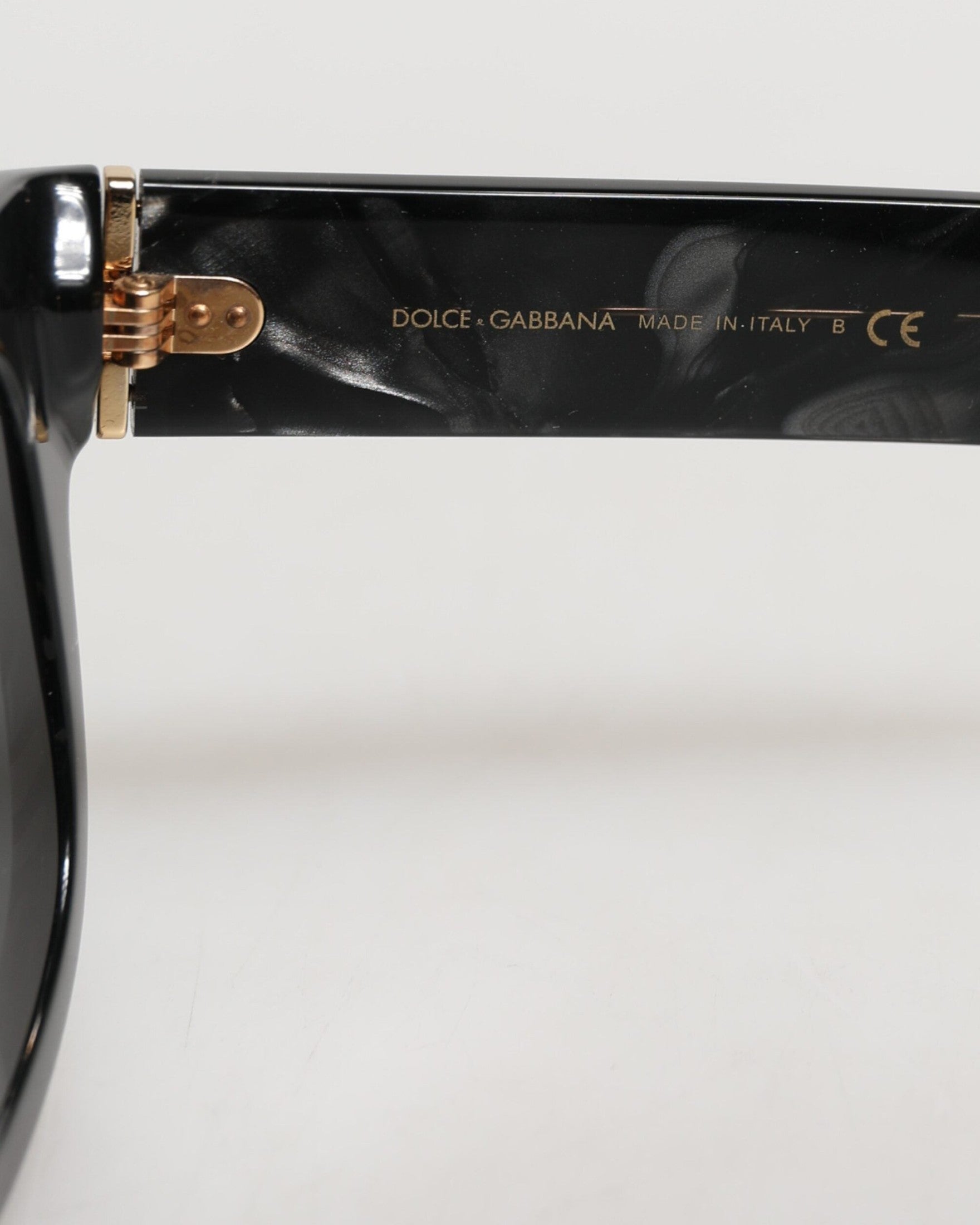 Dolce & Gabbana White Pearl Acetate Frame Shades Sunglasses Glam Steals