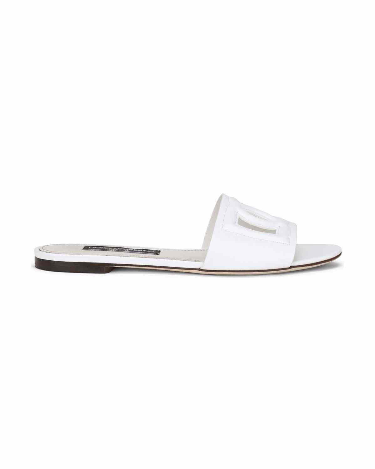 Dolce & Gabbana White Sandals Glam Steals