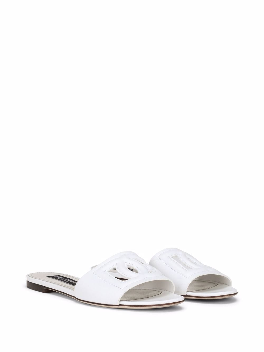 Dolce & Gabbana White Sandals Glam Steals