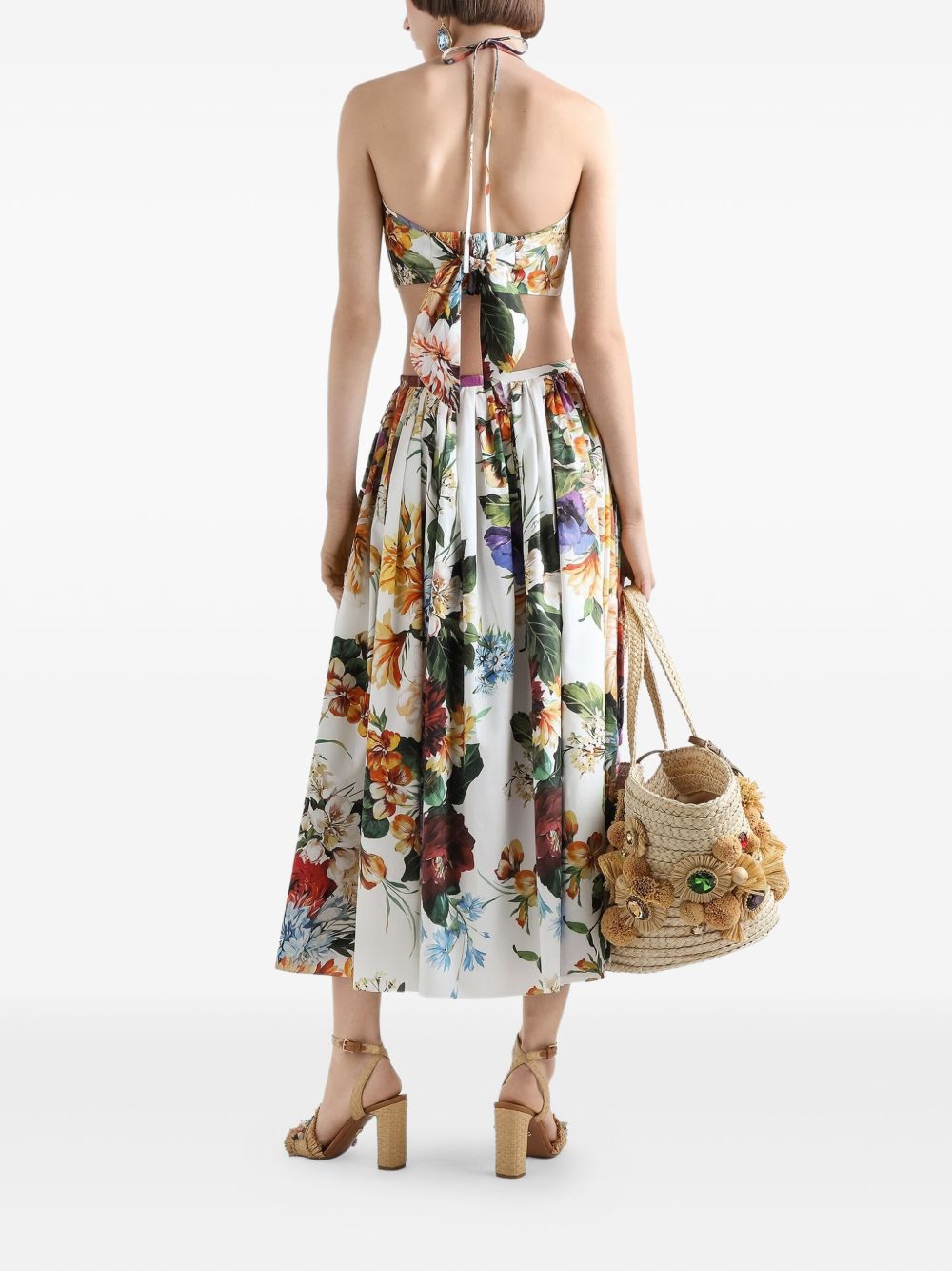 Dolce & Gabbana White Skirt Glam Steals
