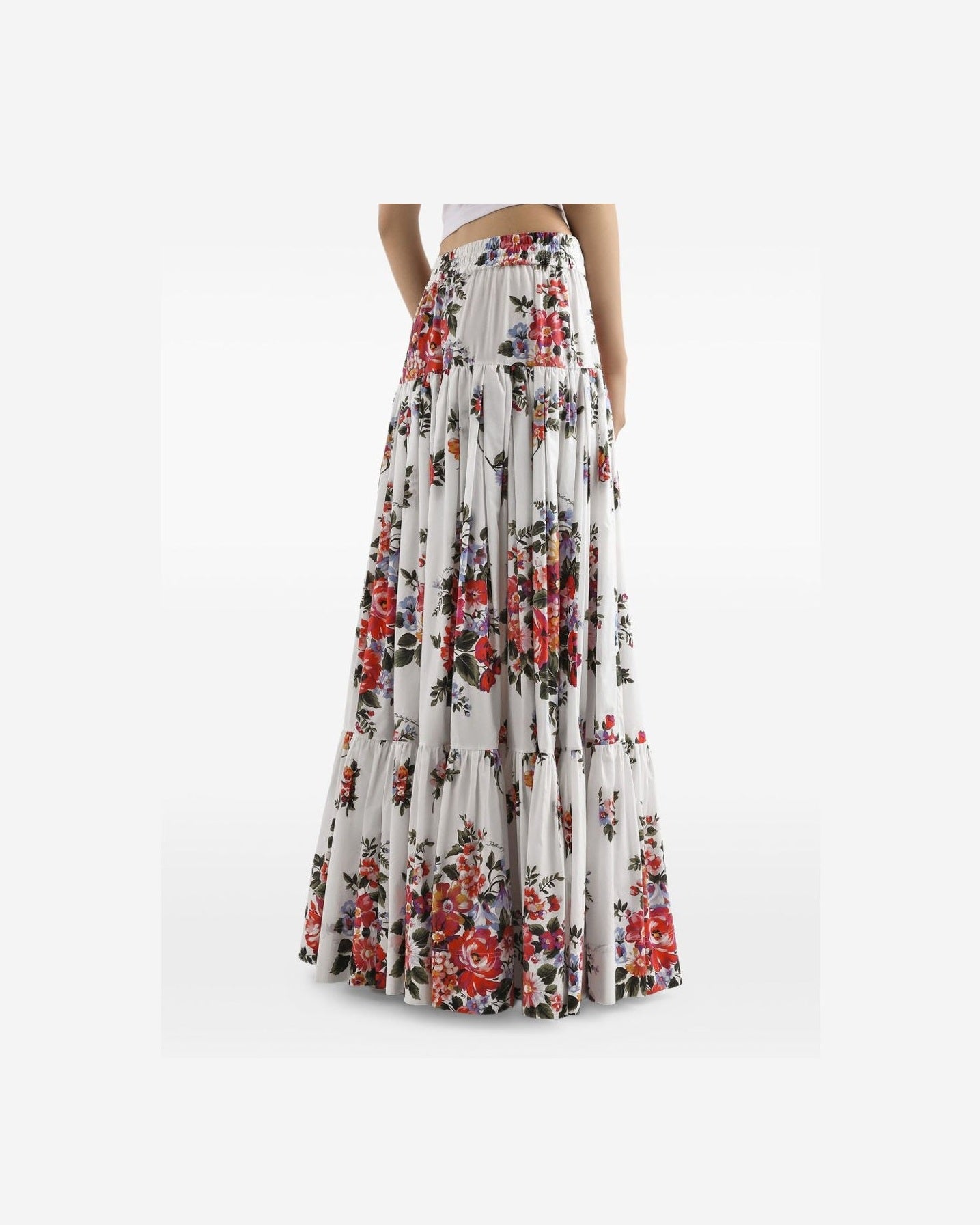 Dolce & Gabbana White Skirt Glam Steals