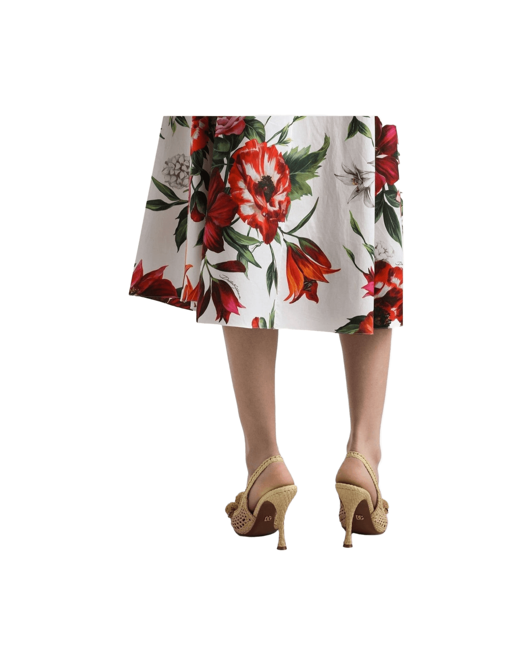 Dolce & Gabbana White Skirt Glam Steals