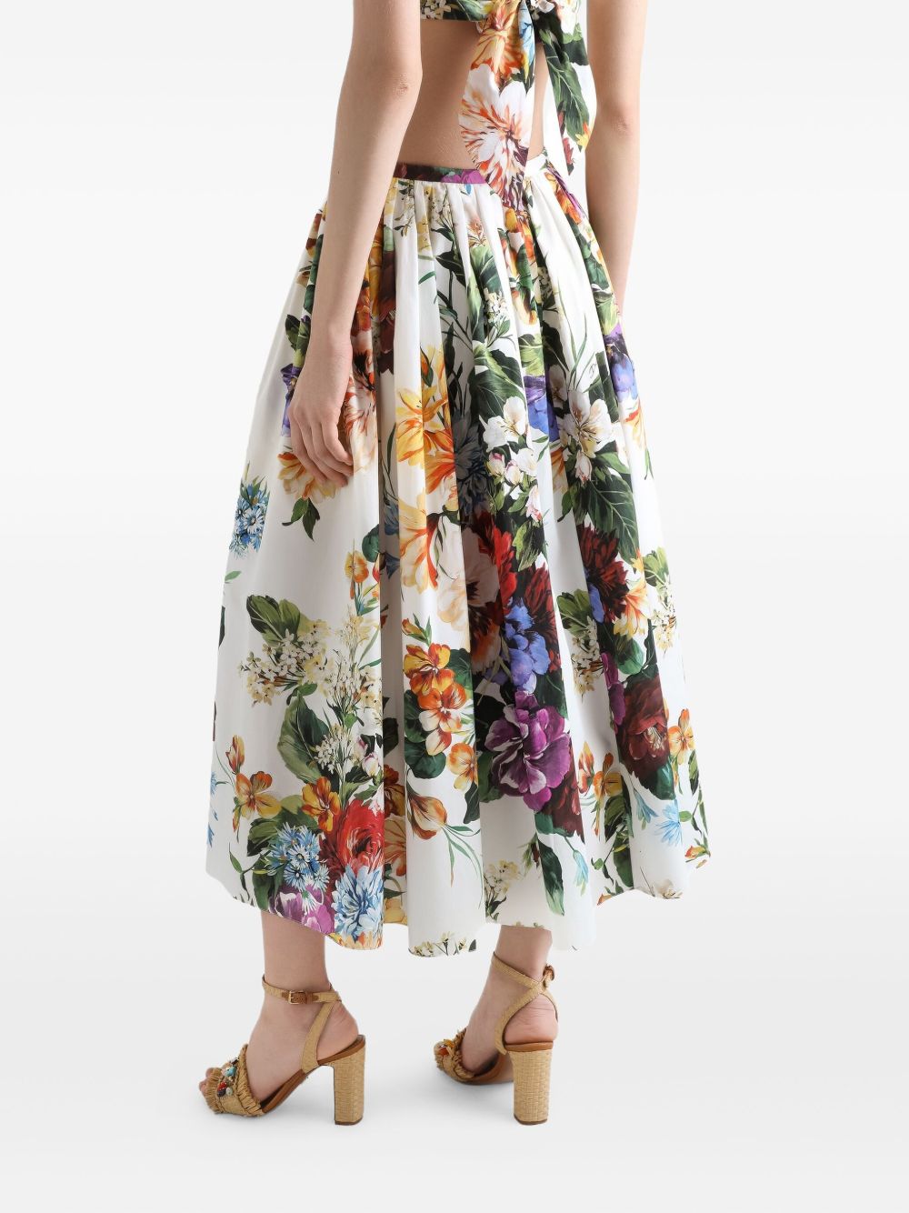 Dolce & Gabbana White Skirt Glam Steals