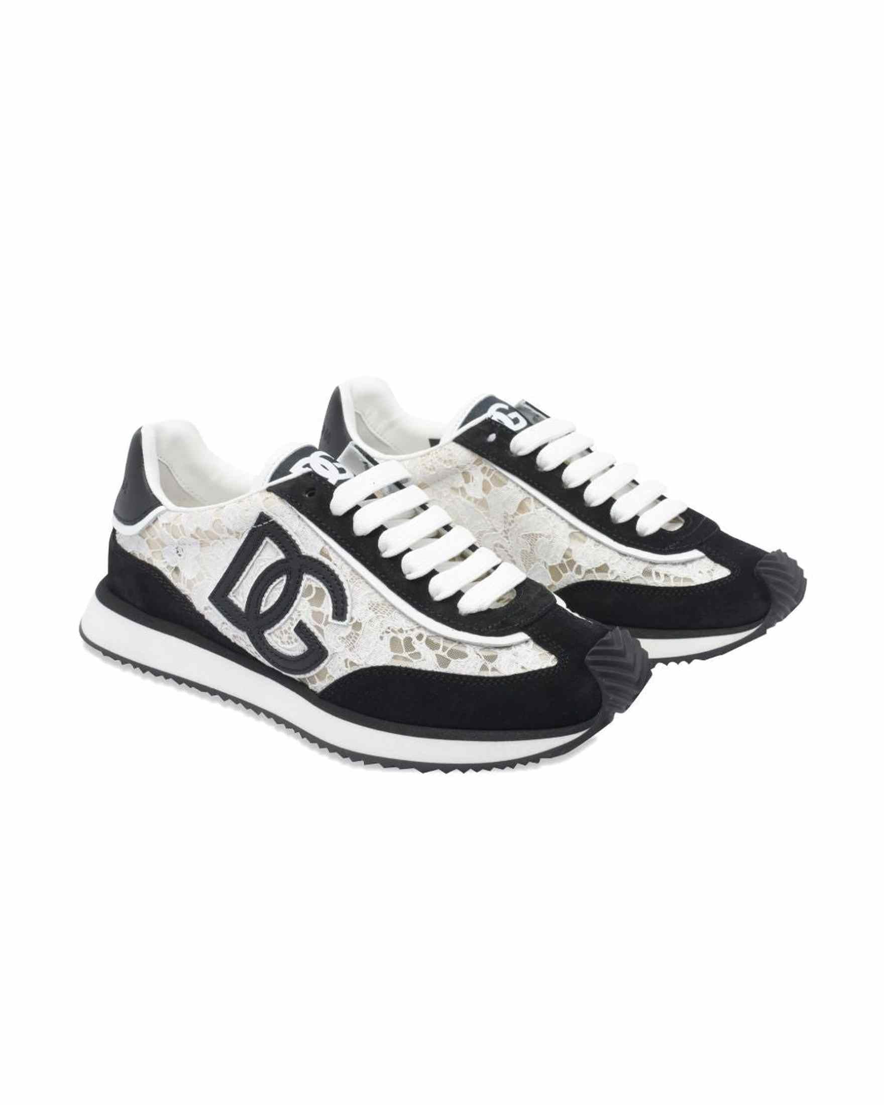 Dolce & Gabbana White Sneakers Glam Steals