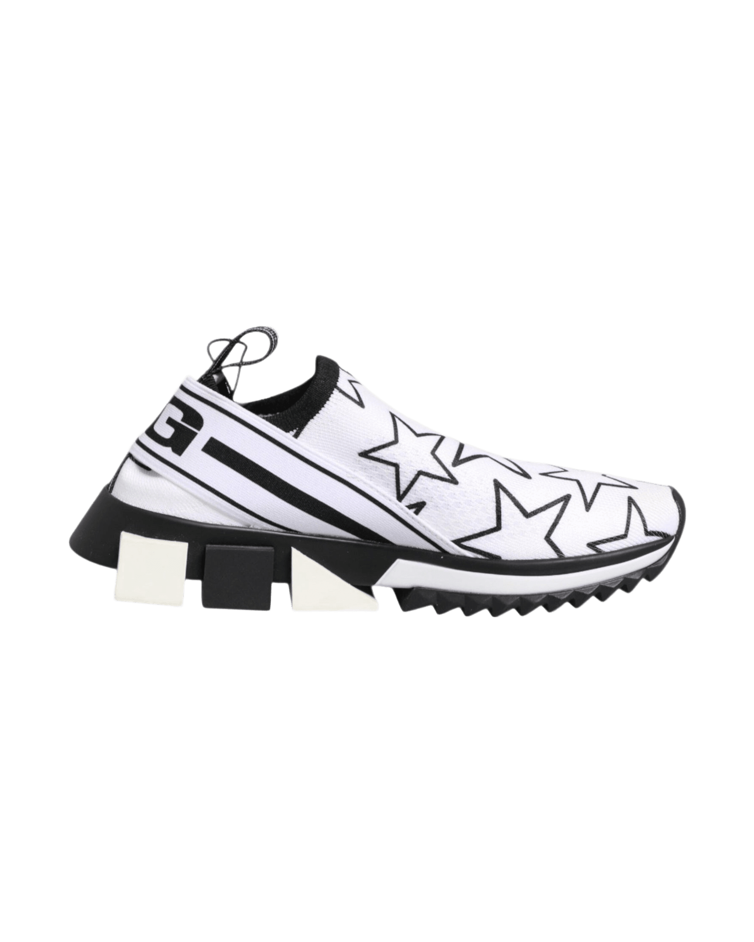 Dolce & Gabbana White Stars Sorrento Low Top Sneakers Shoes Glam Steals