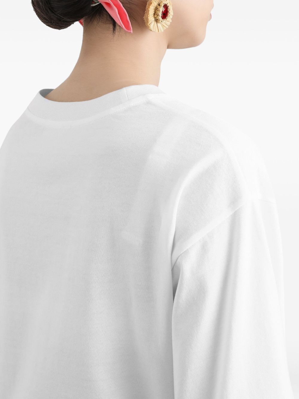 Dolce & Gabbana White T-shirt Glam Steals