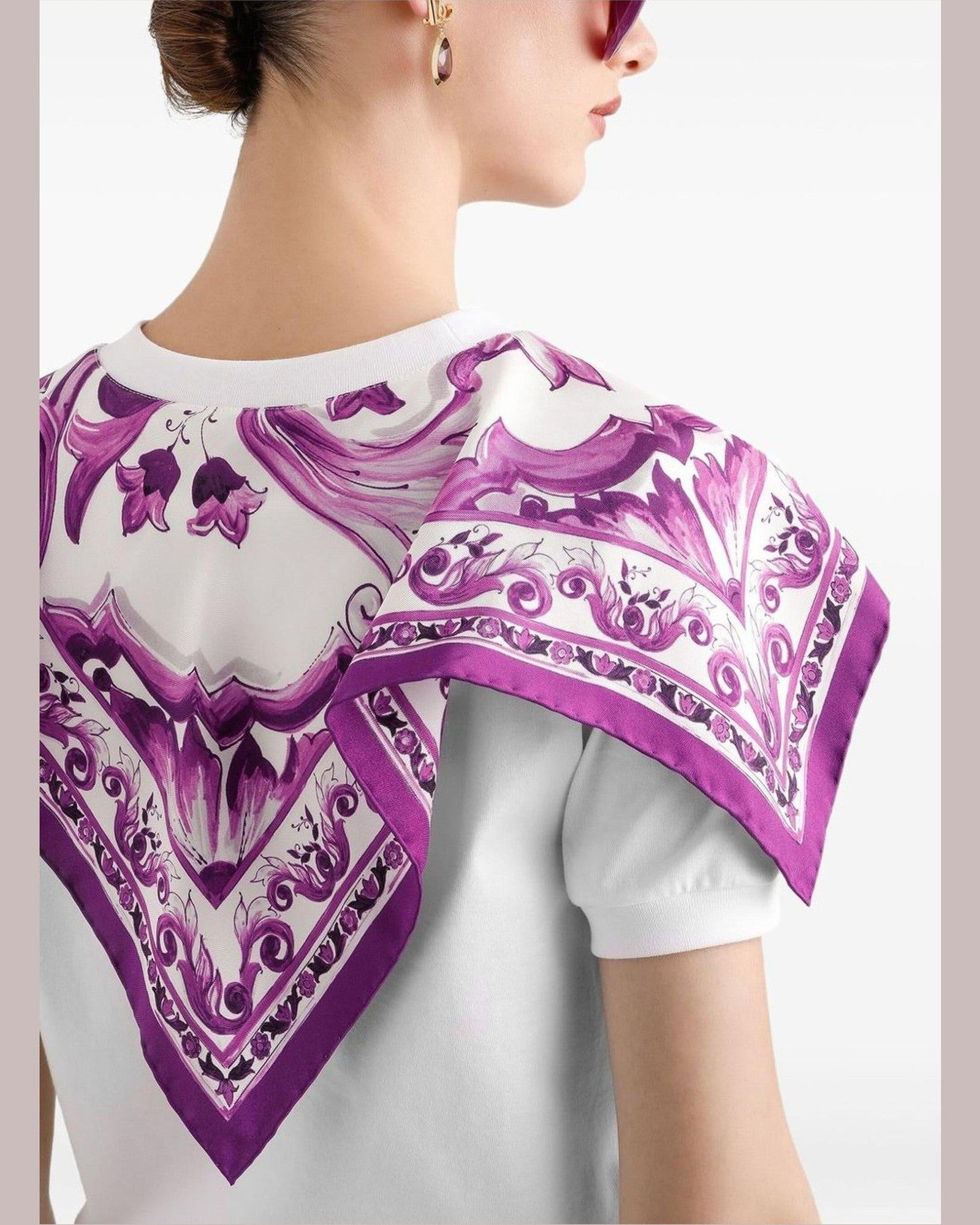 Dolce & Gabbana White T-shirt and Polo Glam Steals