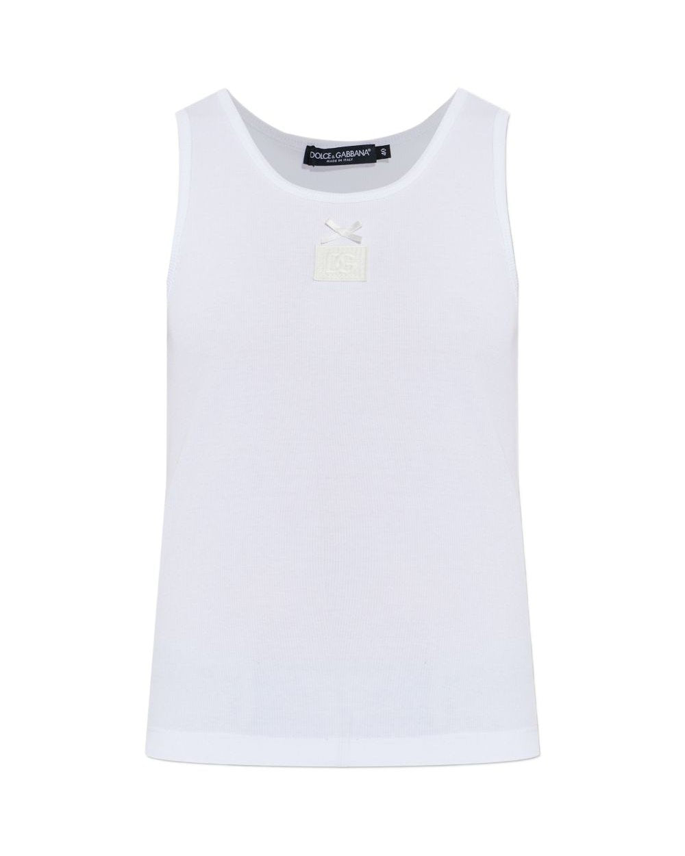 Dolce & Gabbana White Top Topwear