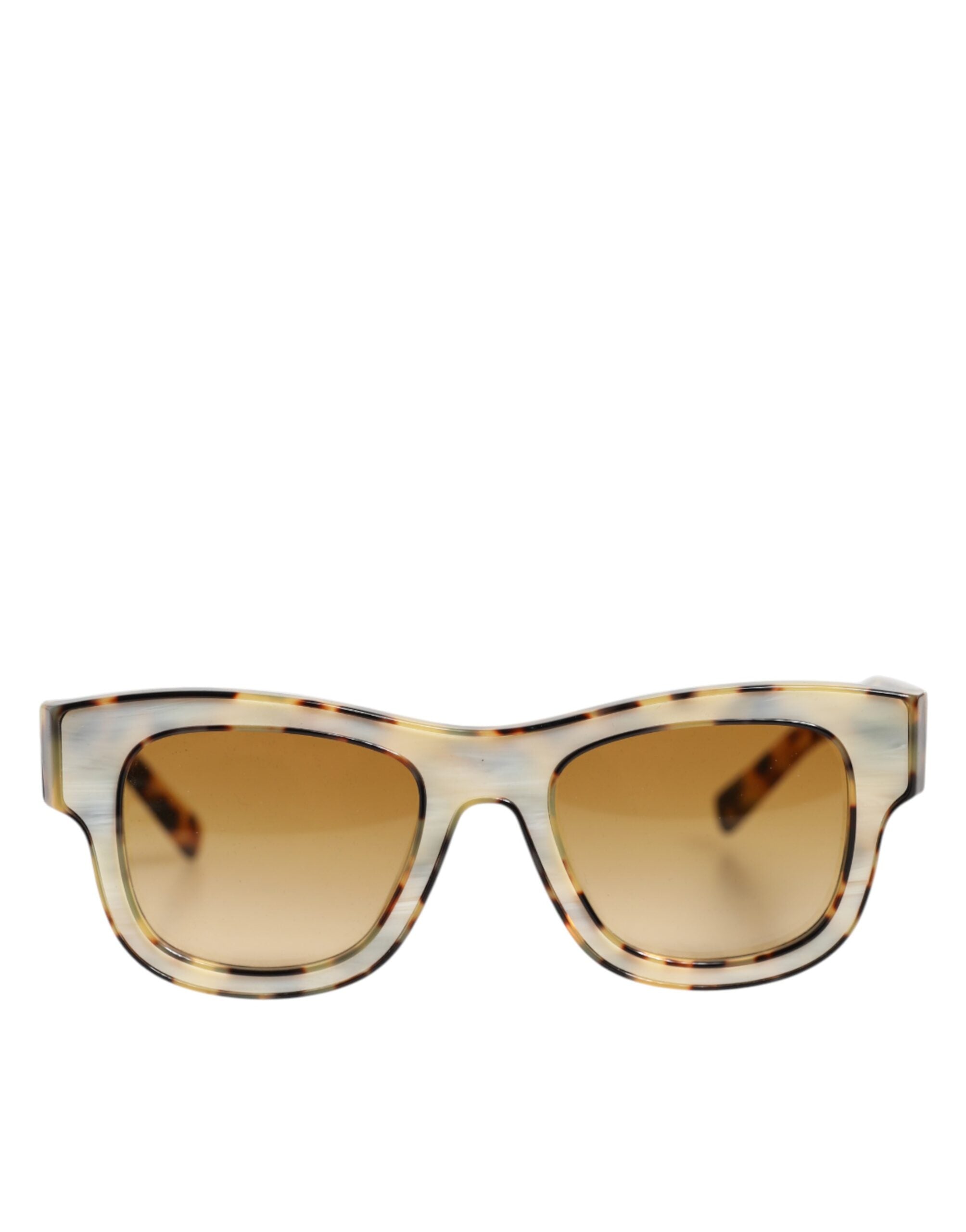 Dolce & Gabbana White Tortoiseshell Gradient Shades Sunglasses Glam Steals