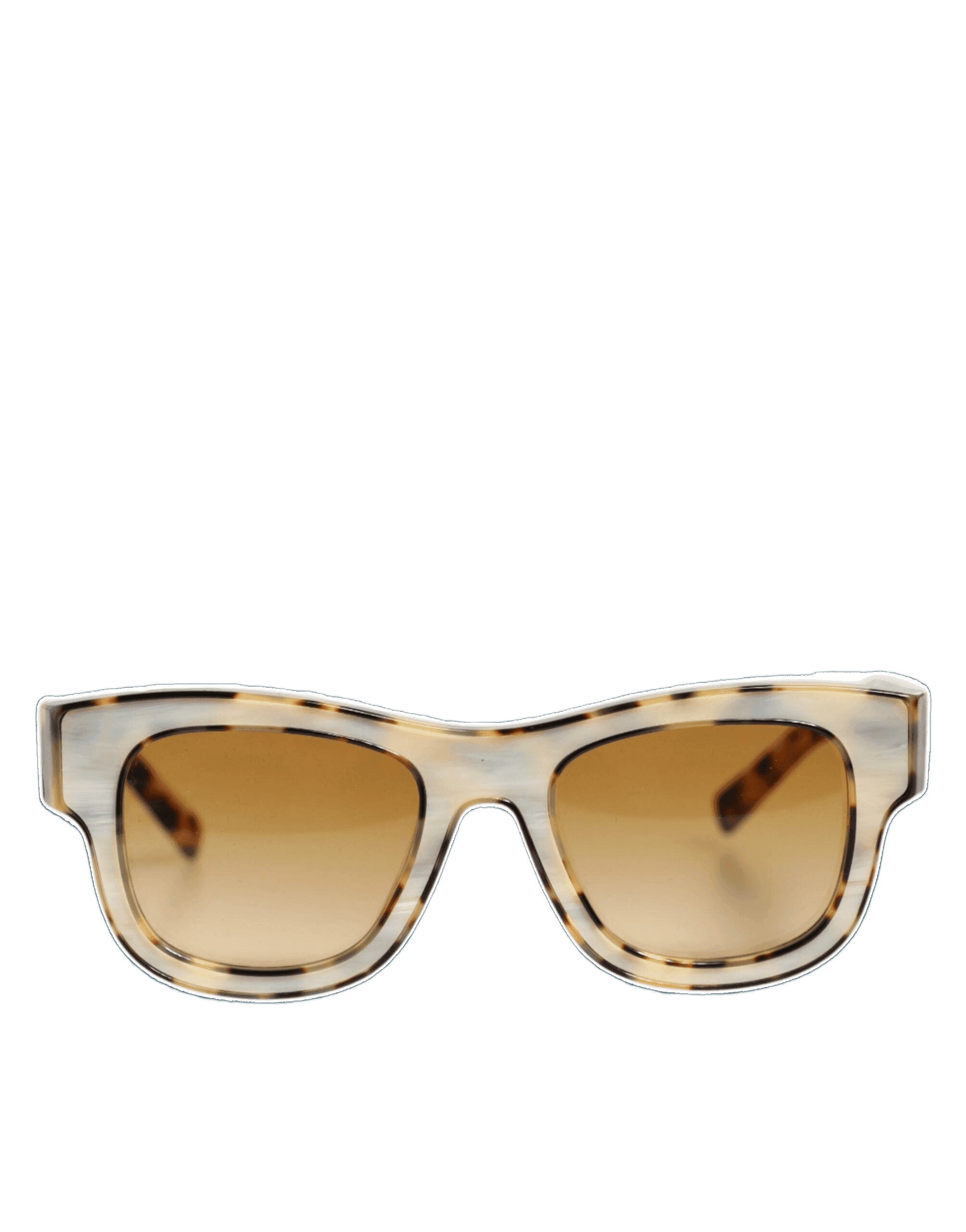 Dolce & Gabbana White Tortoiseshell Gradient Shades Sunglasses Glam Steals