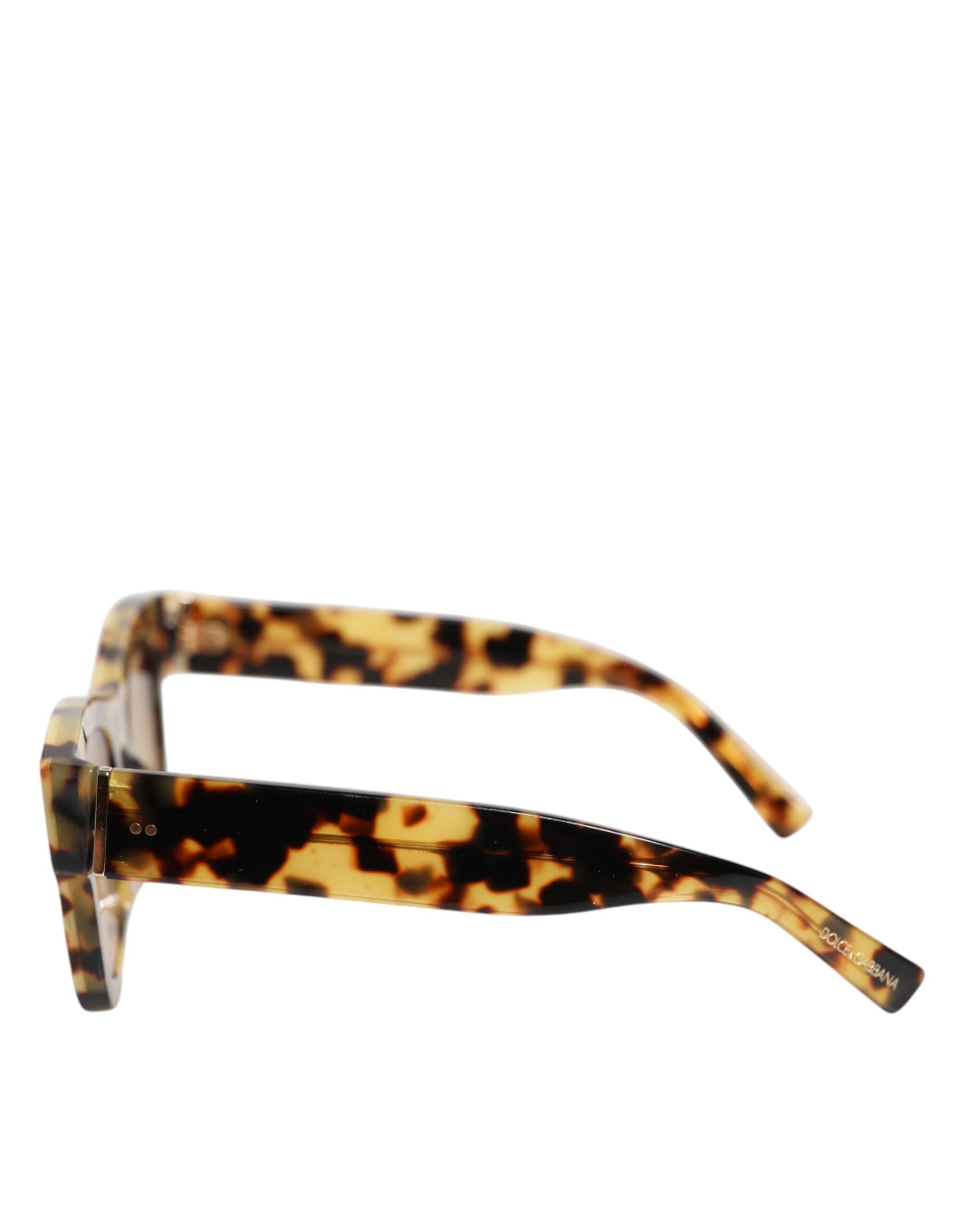 Dolce & Gabbana White Tortoiseshell Gradient Shades Sunglasses Glam Steals