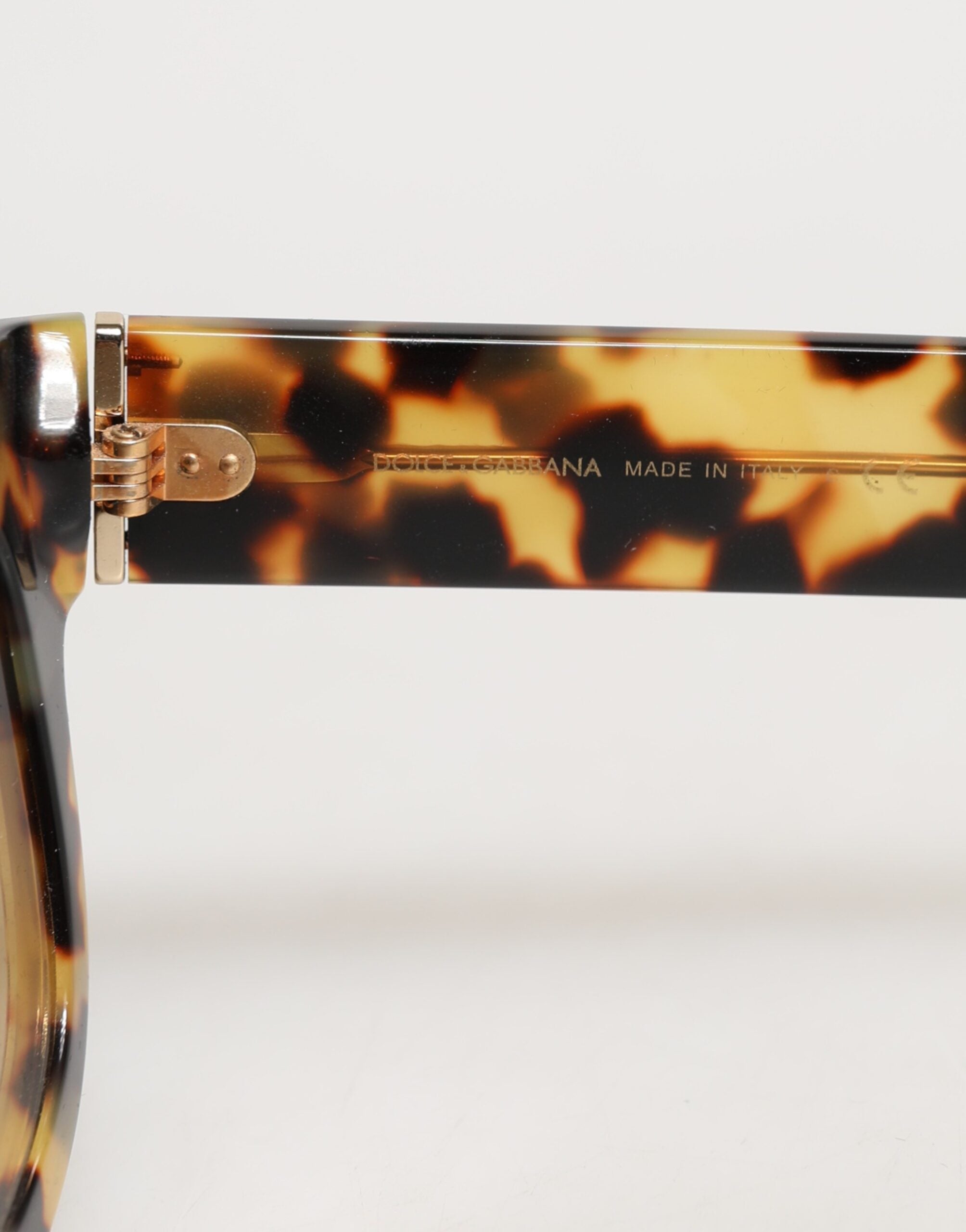 Dolce & Gabbana White Tortoiseshell Gradient Shades Sunglasses Glam Steals