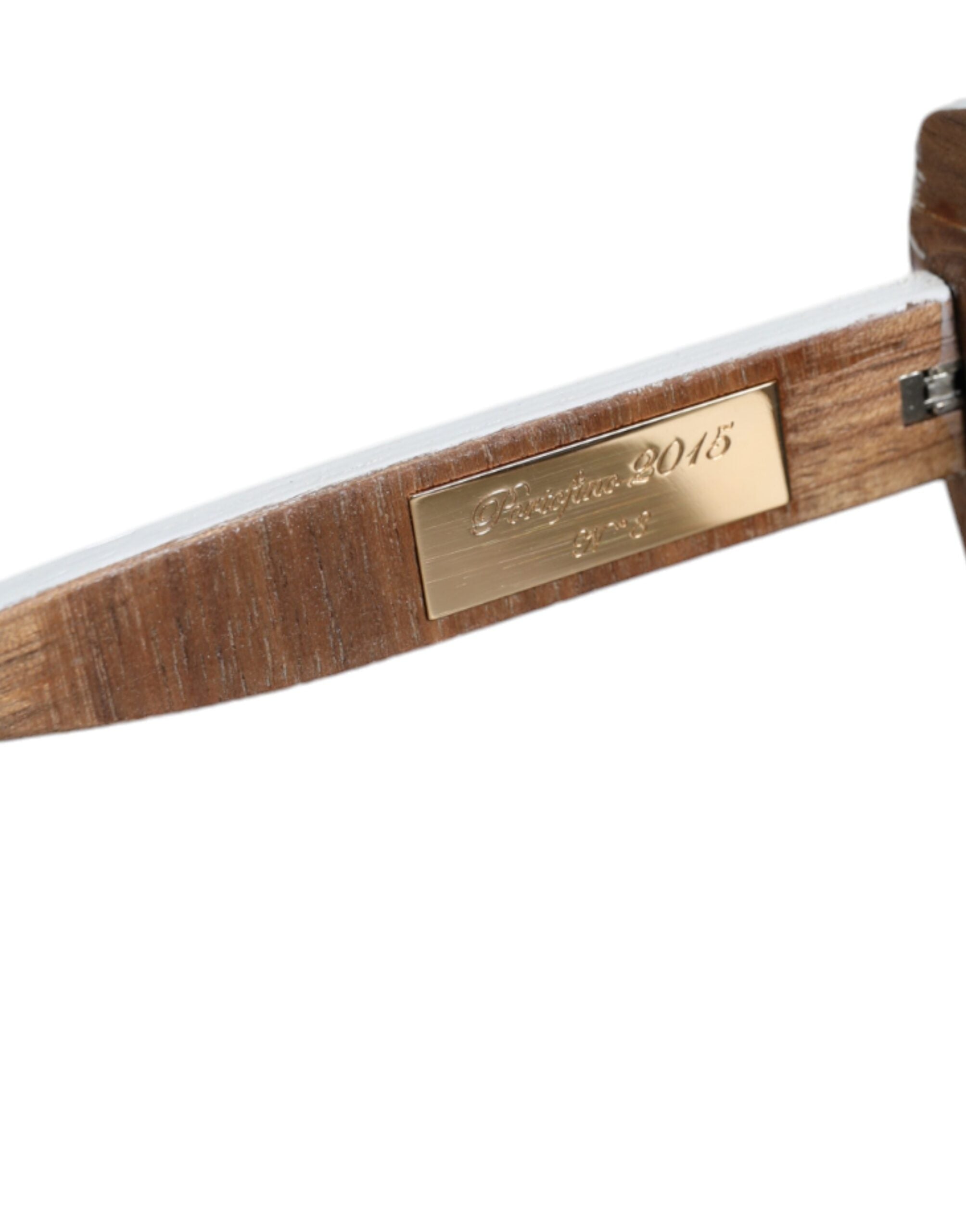 Dolce & Gabbana Wood Crystal Brass Frame Floral Hand Paint Multicolor Sunglasses Glam Steals