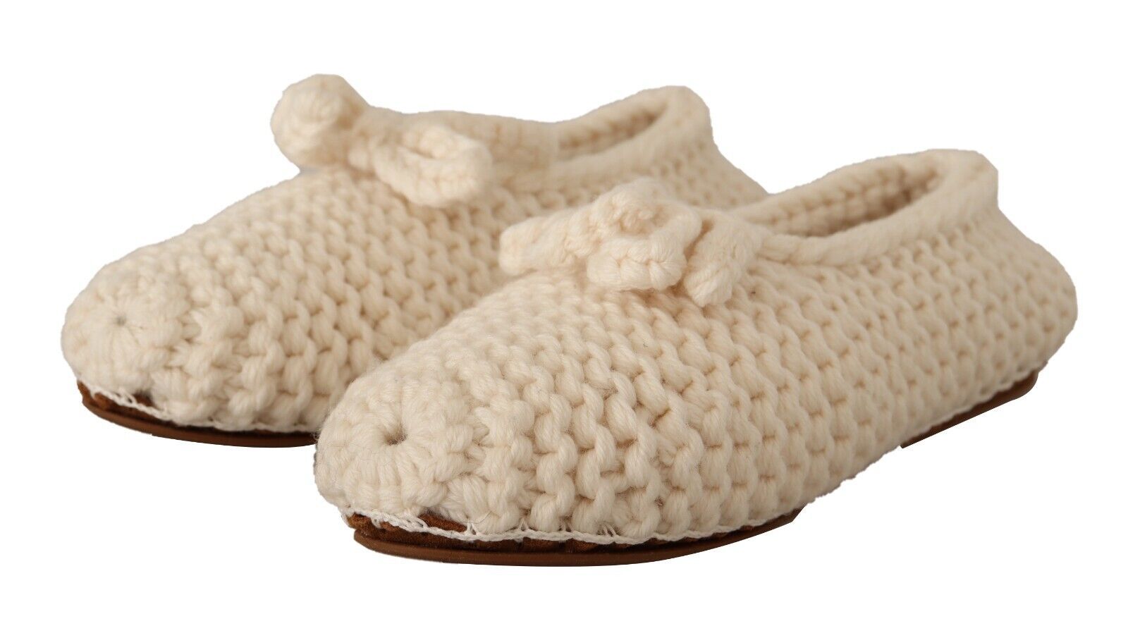 Dolce & Gabbana Wool Chic Knit Ballerina Flats Glam Steals