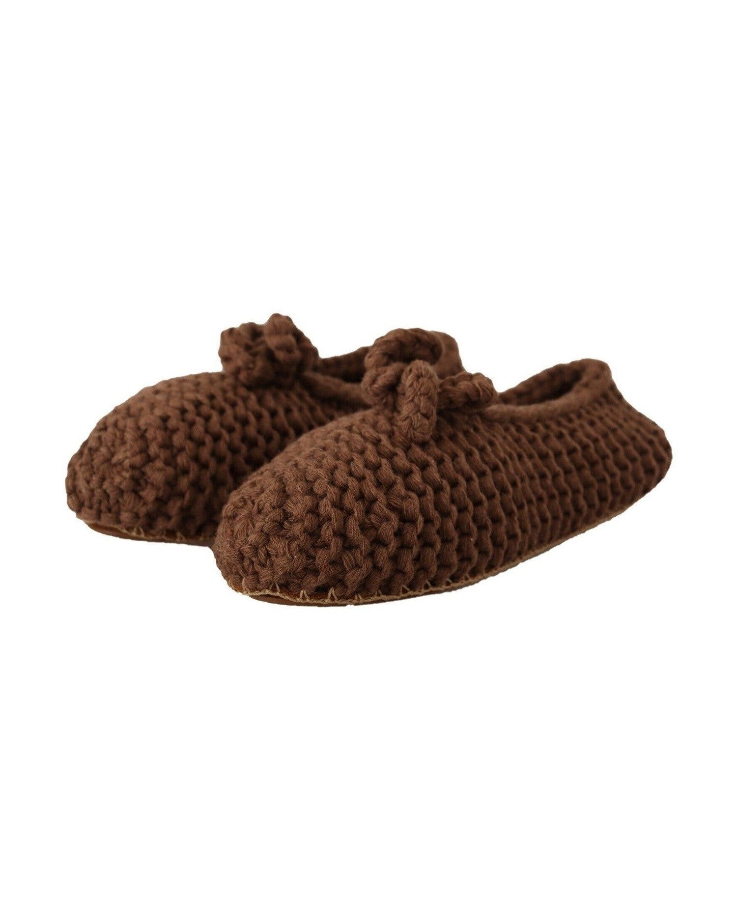 Dolce & Gabbana Wool Elegant Knit Ballerina Flats Glam Steals
